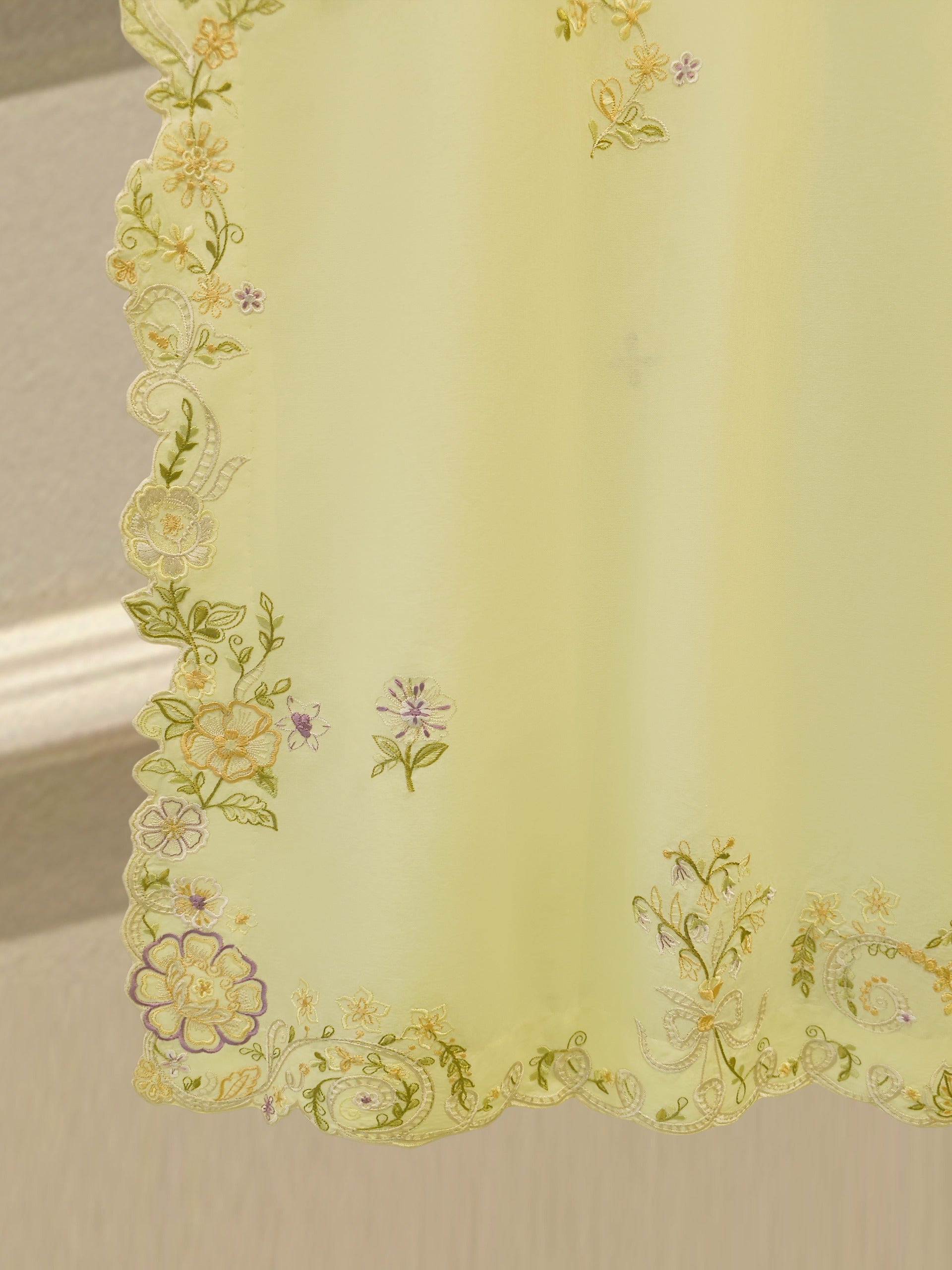 2 Piece - Embroidered Cambric Suit S115277