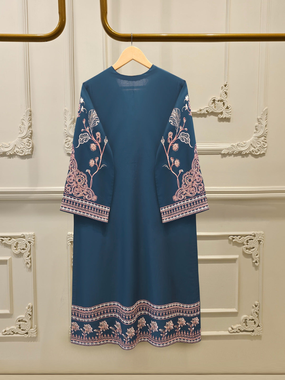2 Piece - Embroidered Cambric Suit S115305