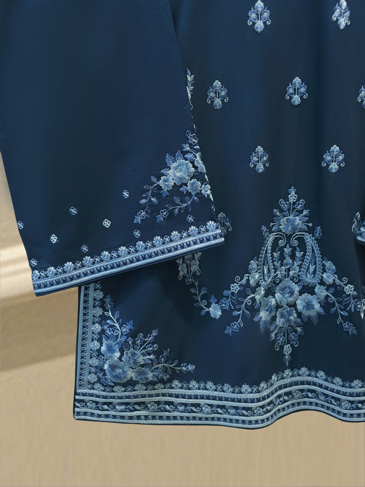 Embroidered Cambric Shirt- S115590