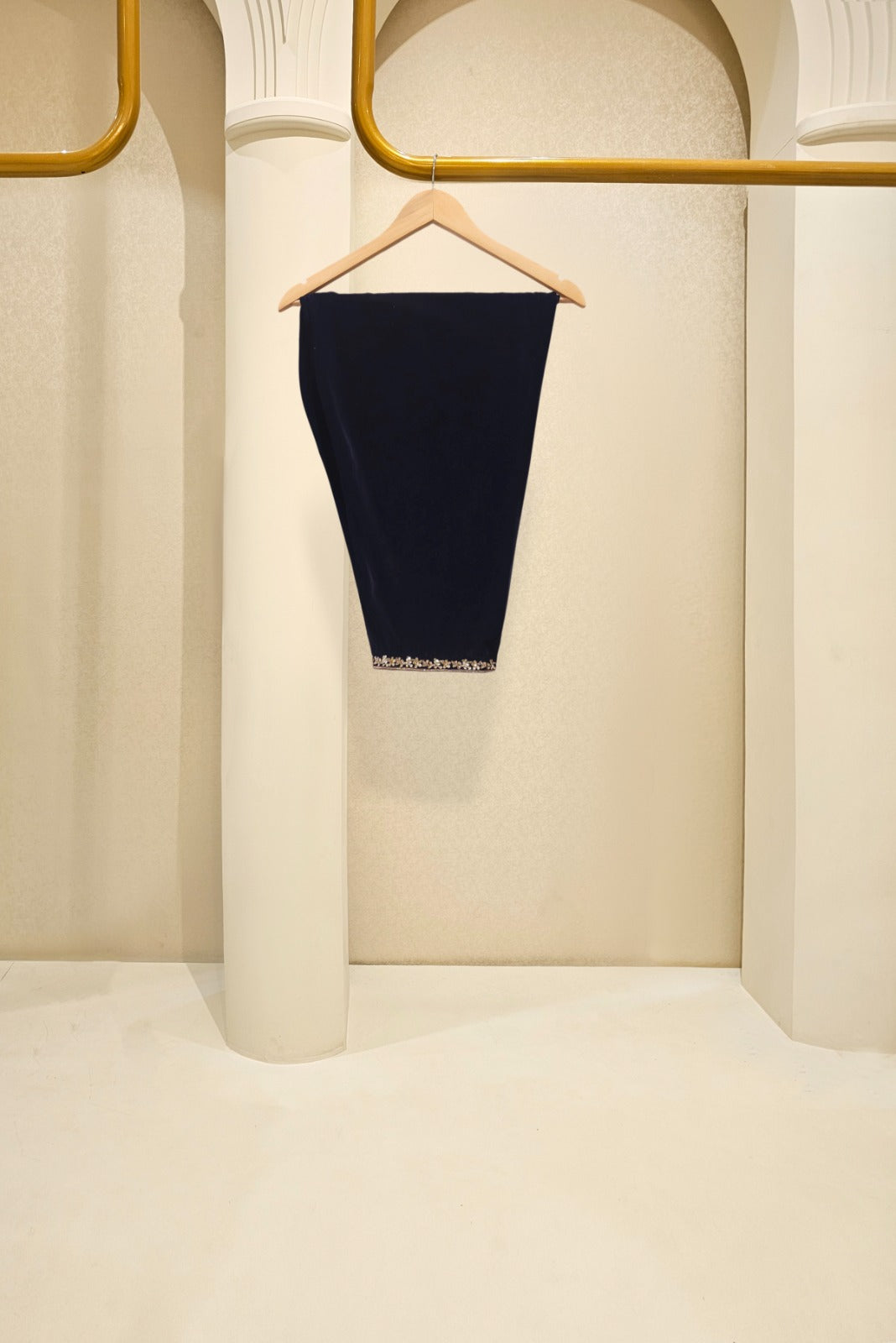Alita Navy Velvet