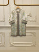 2 Piece- Printed Silk Co-Ord Set S112031