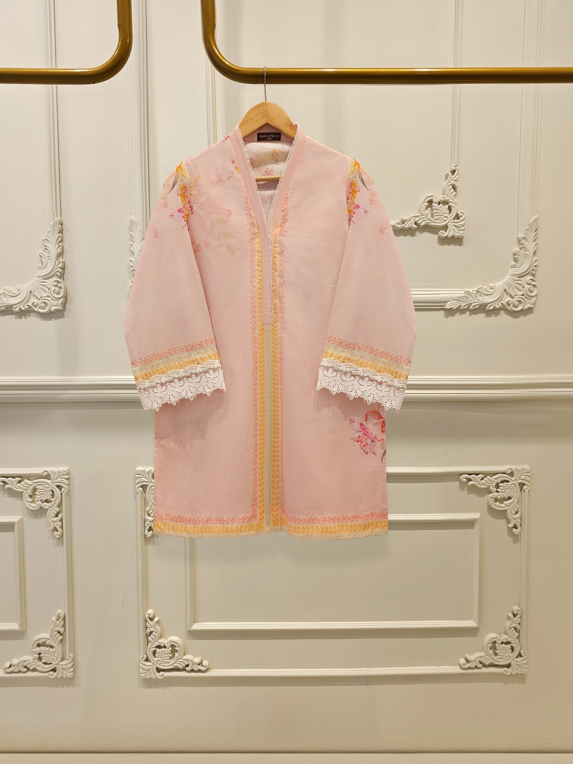 2 Piece - Digital Printed Lawn Suit S112070