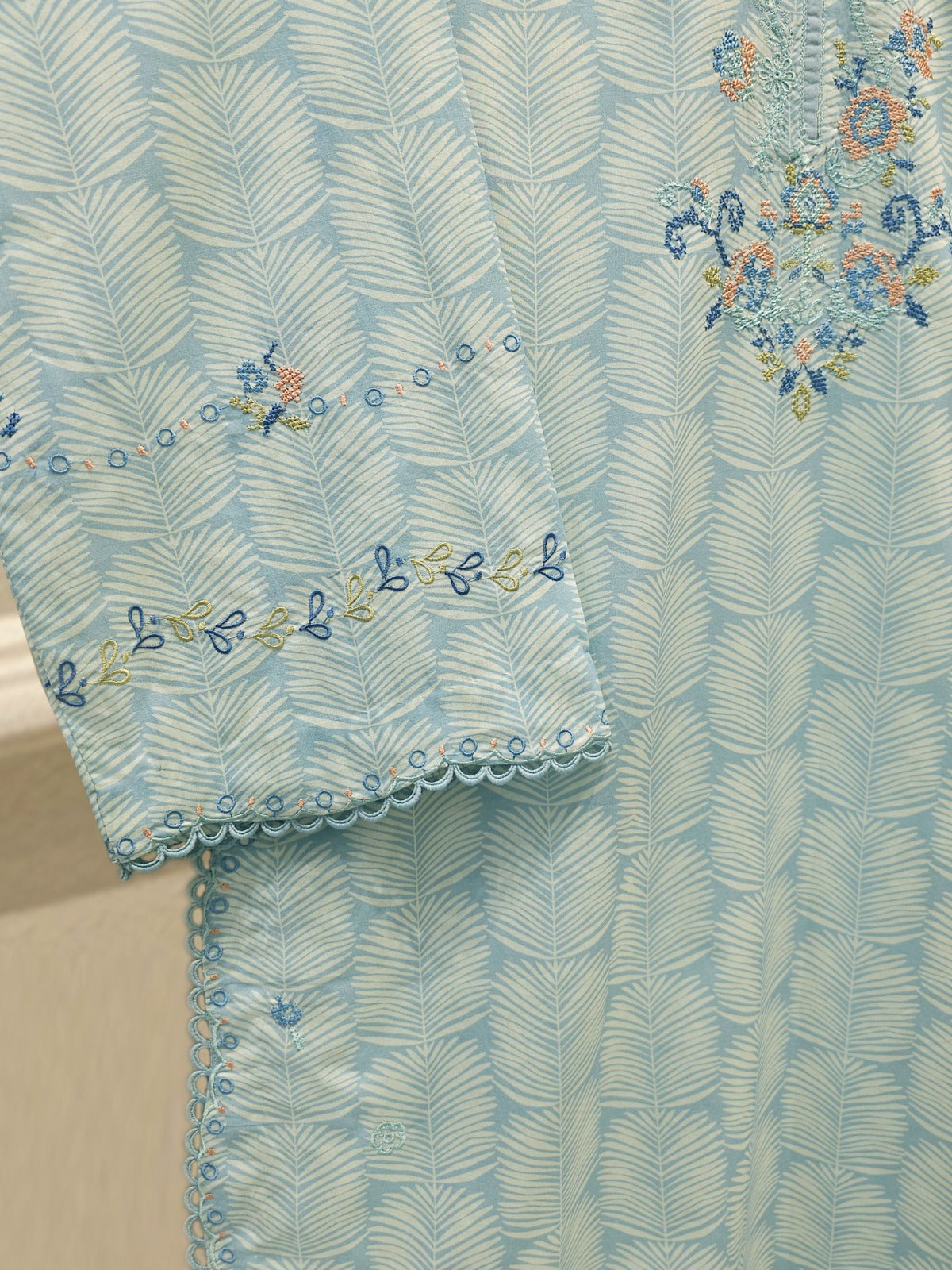 2 Piece - Digital Printed Lawn Suit S112146