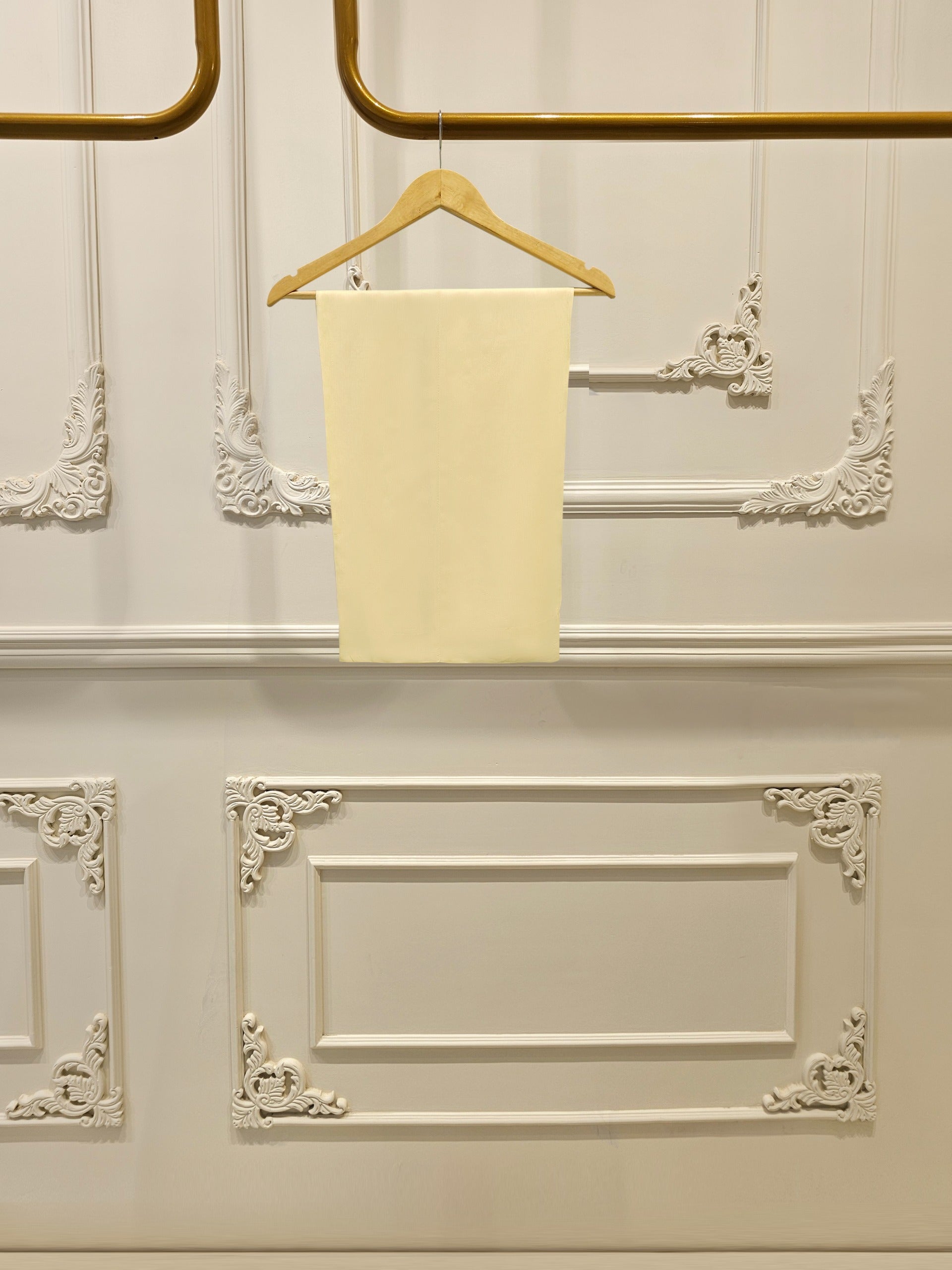 3 Piece- Pure Khaddi Silk Embroidered Suit S112240