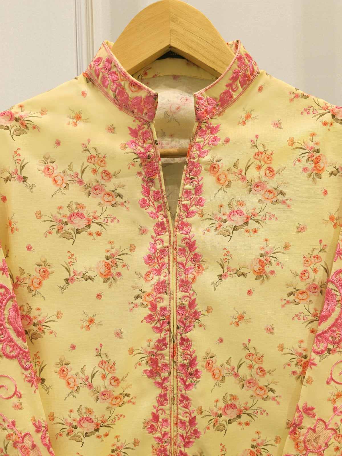 2 Piece - Digital Printed Embroidered Lawn Suit S112311