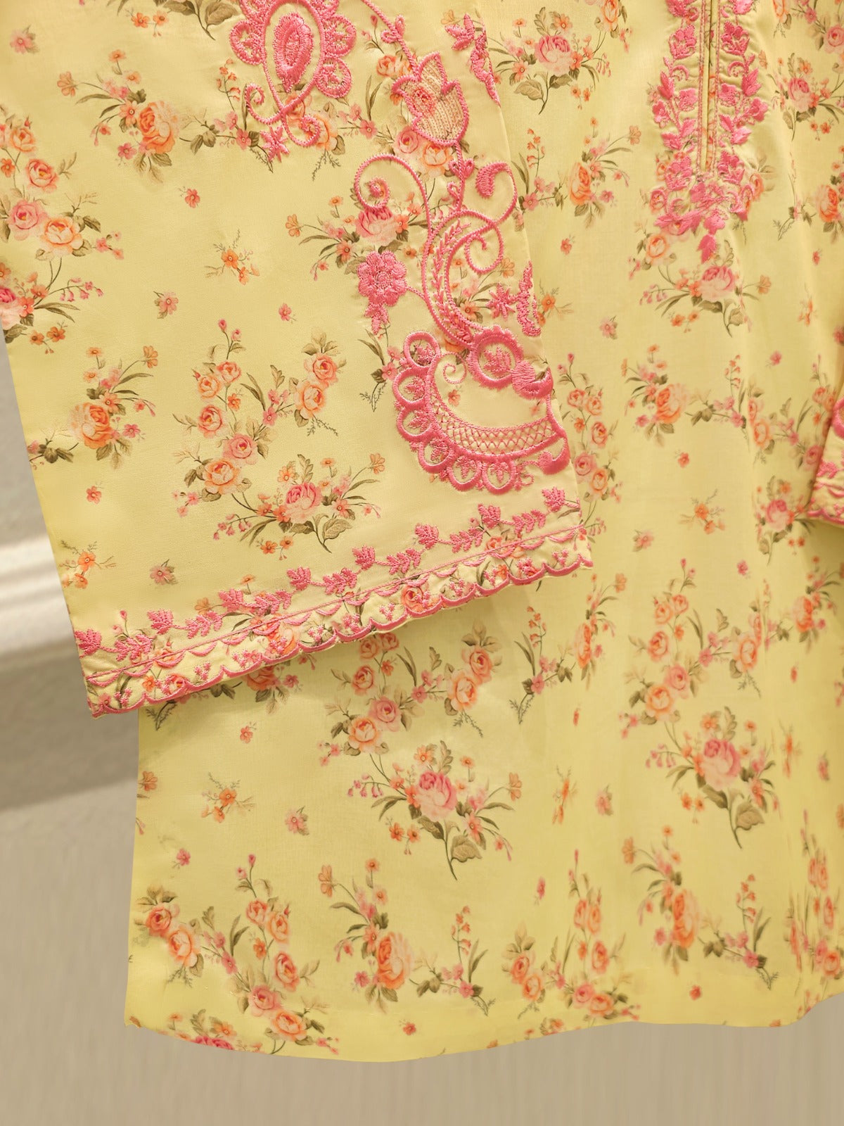 2 Piece - Digital Printed Embroidered Lawn Suit S112311