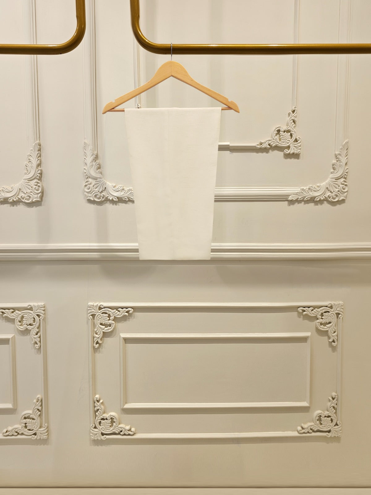 3 Piece - Pure Embroidered Cotton Net Suit S112397