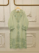 2 Piece - Pure Embroidered Cotton Net Suit S112394