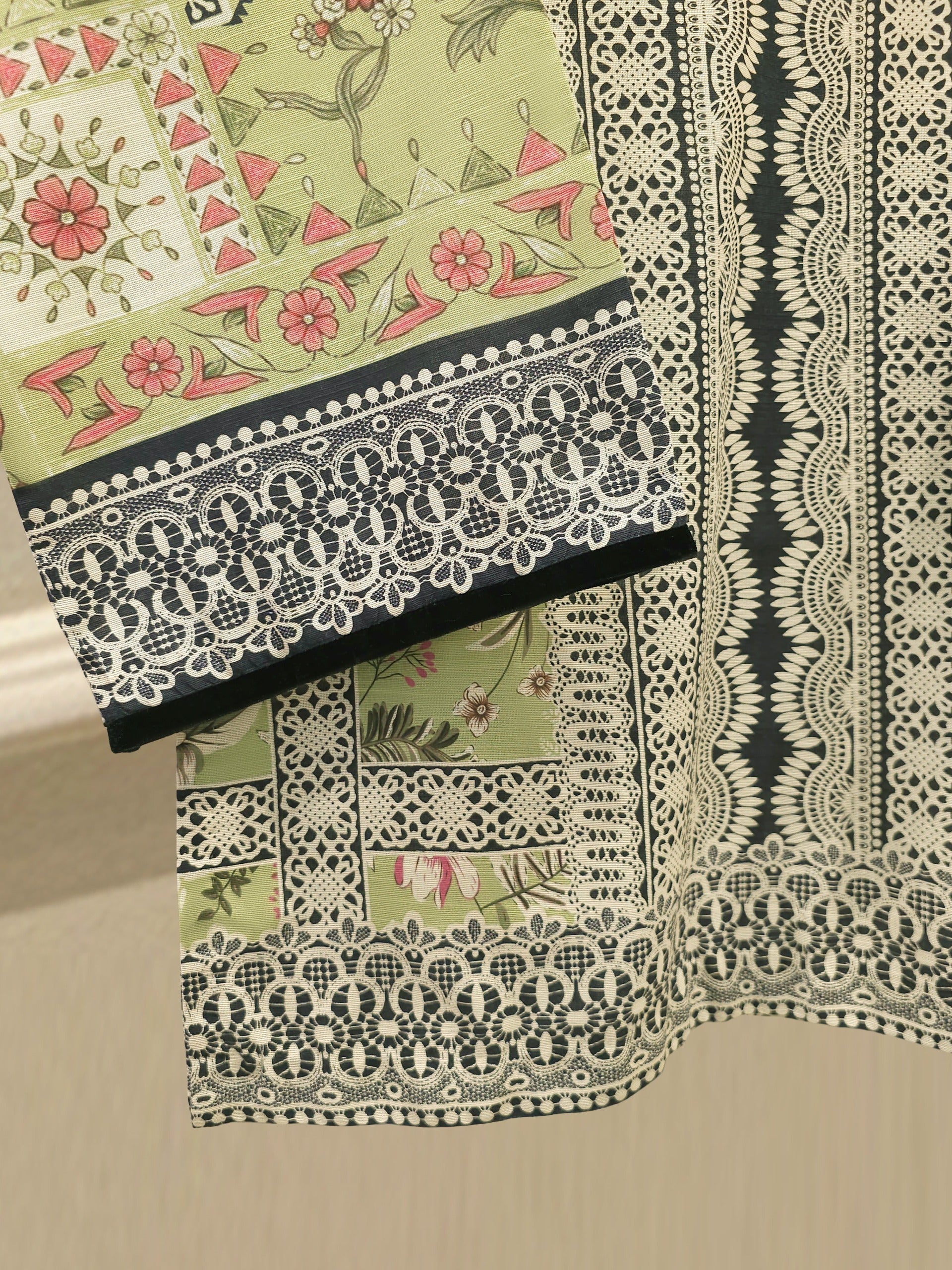 2 Piece - Digital Printed Khaddar Suit S112417