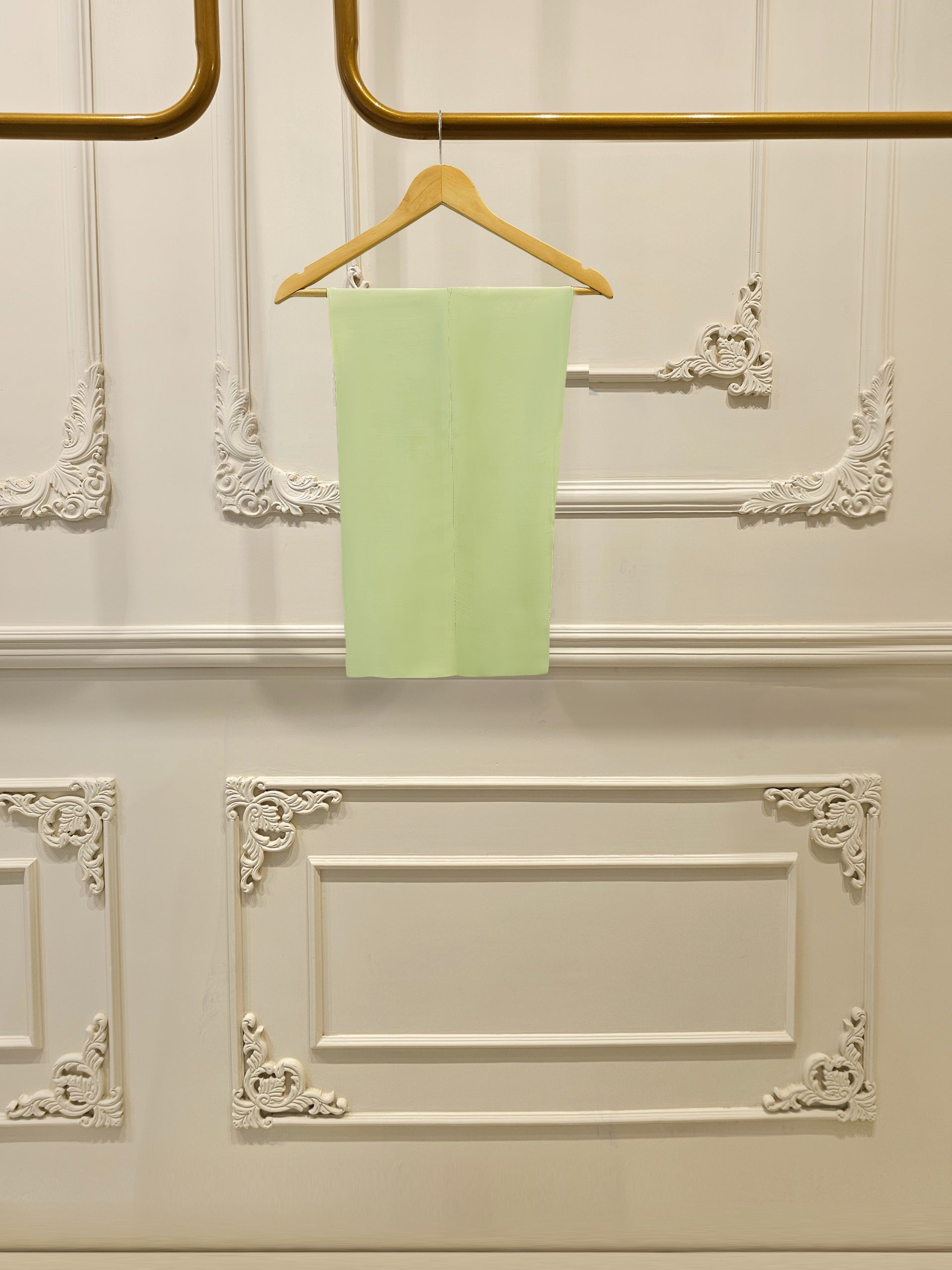 2 Piece - Pure Embroidered Cotton Net Suit S112420