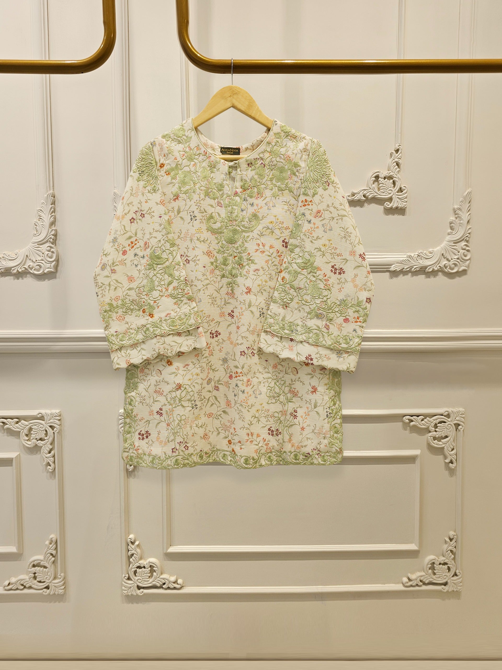 2 Piece - Digital Printed Embroidered Khaddar Suit S112513