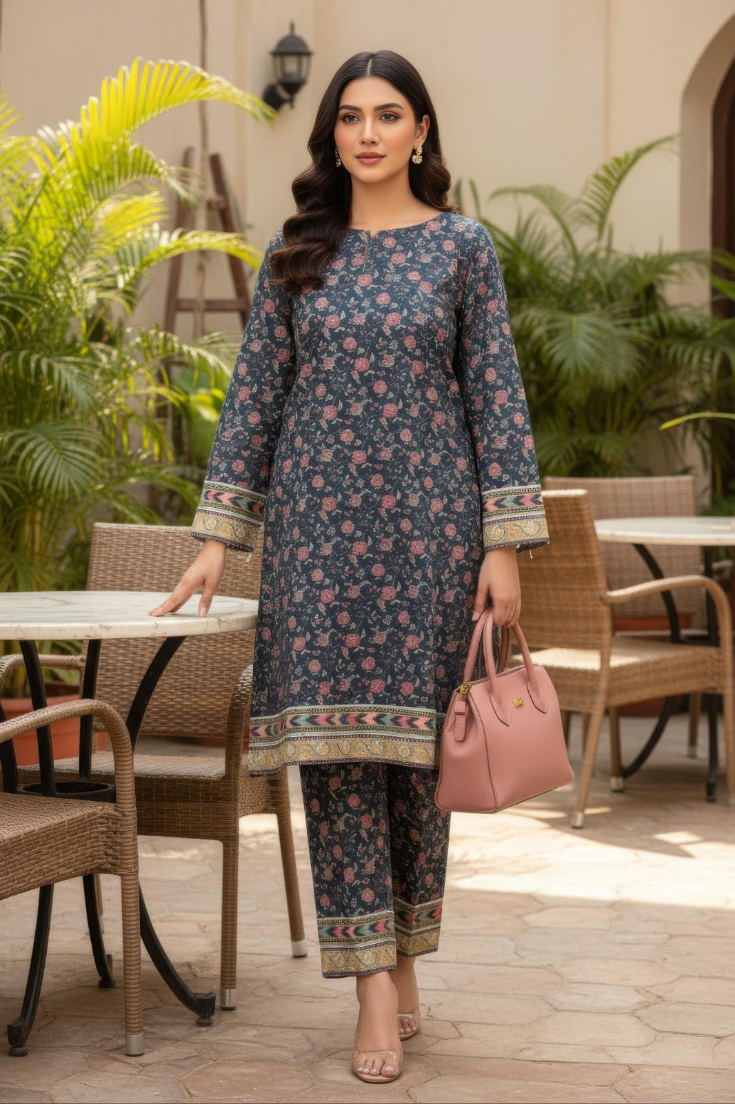 Ajso-41 Unstitched Shirt 1 Pc Shirt