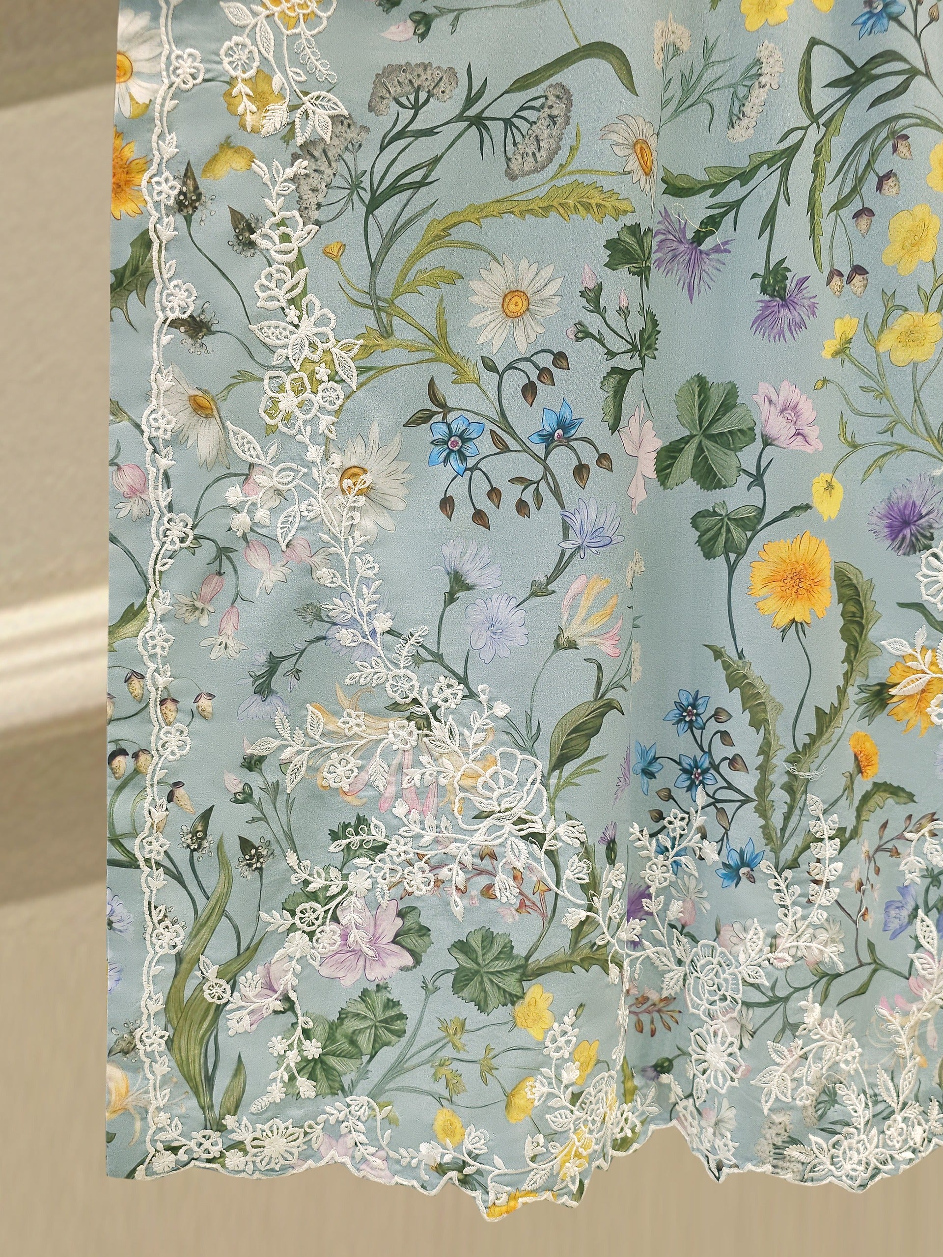 2 Piece - Digital Printed Embroidered Cambric Suit S112566