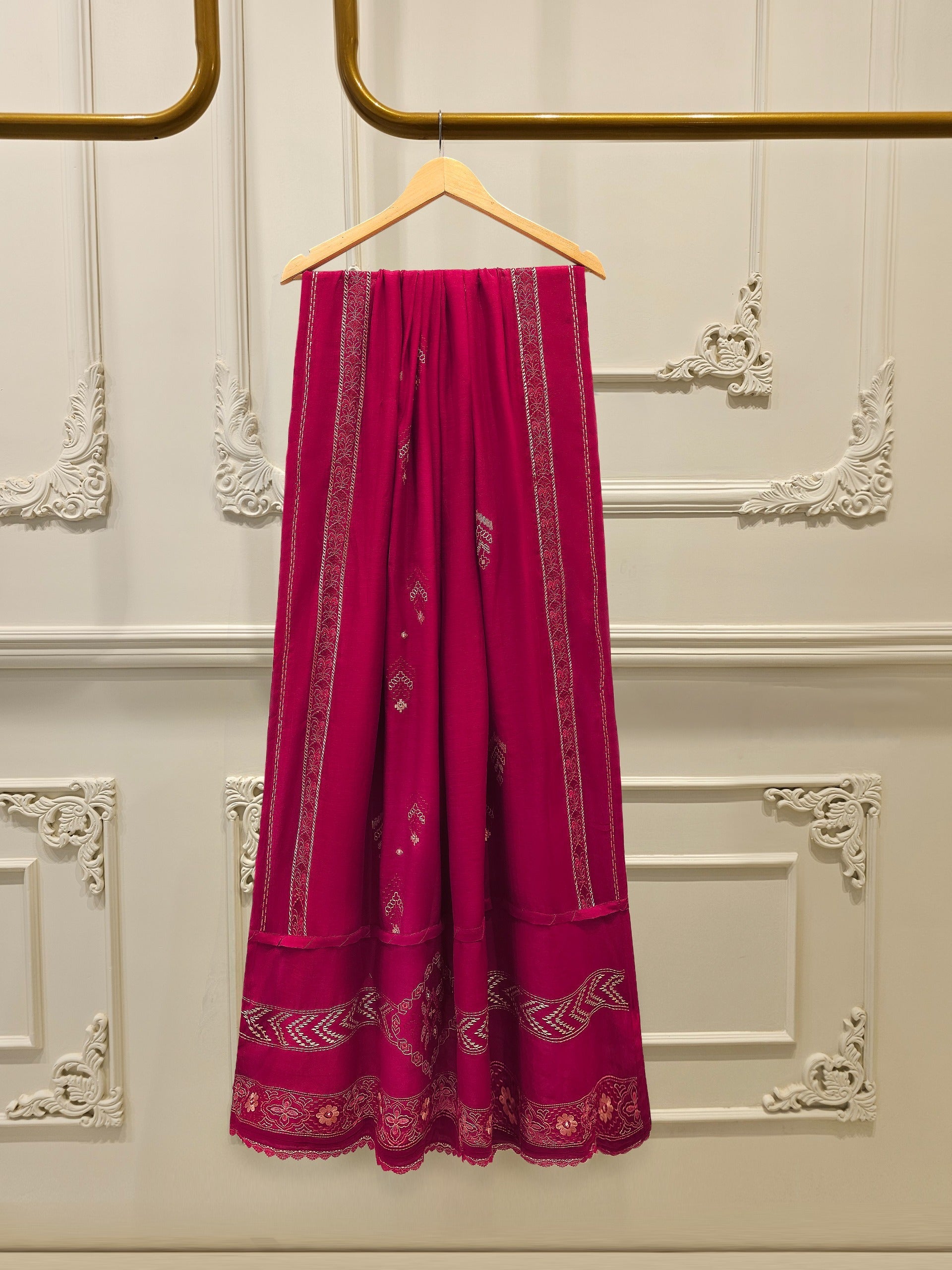 2 Piece - Embroidered Kora Cotton Suit S112683