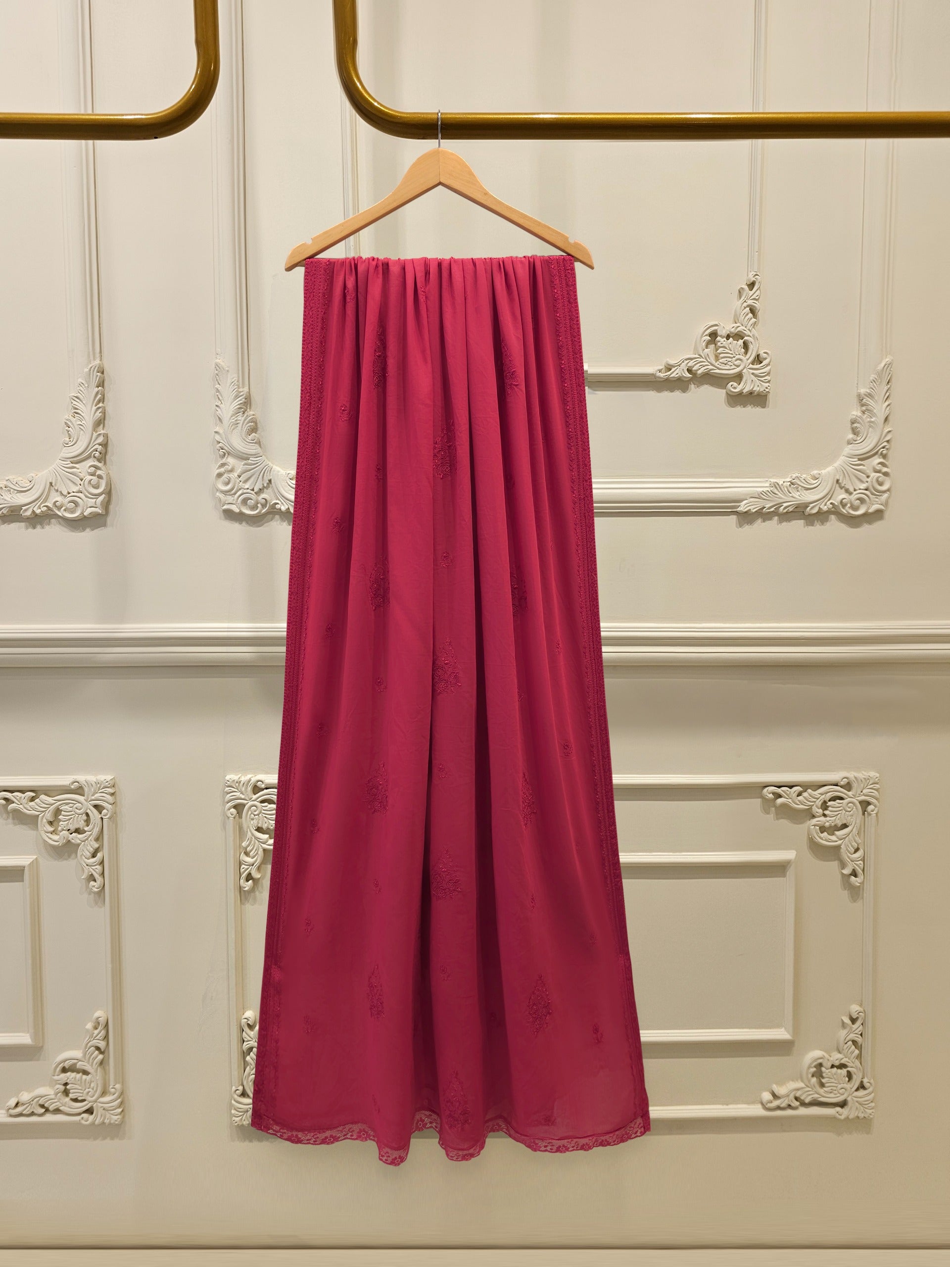 3 Piece - Embroidered Swiss Voile Suit S112834
