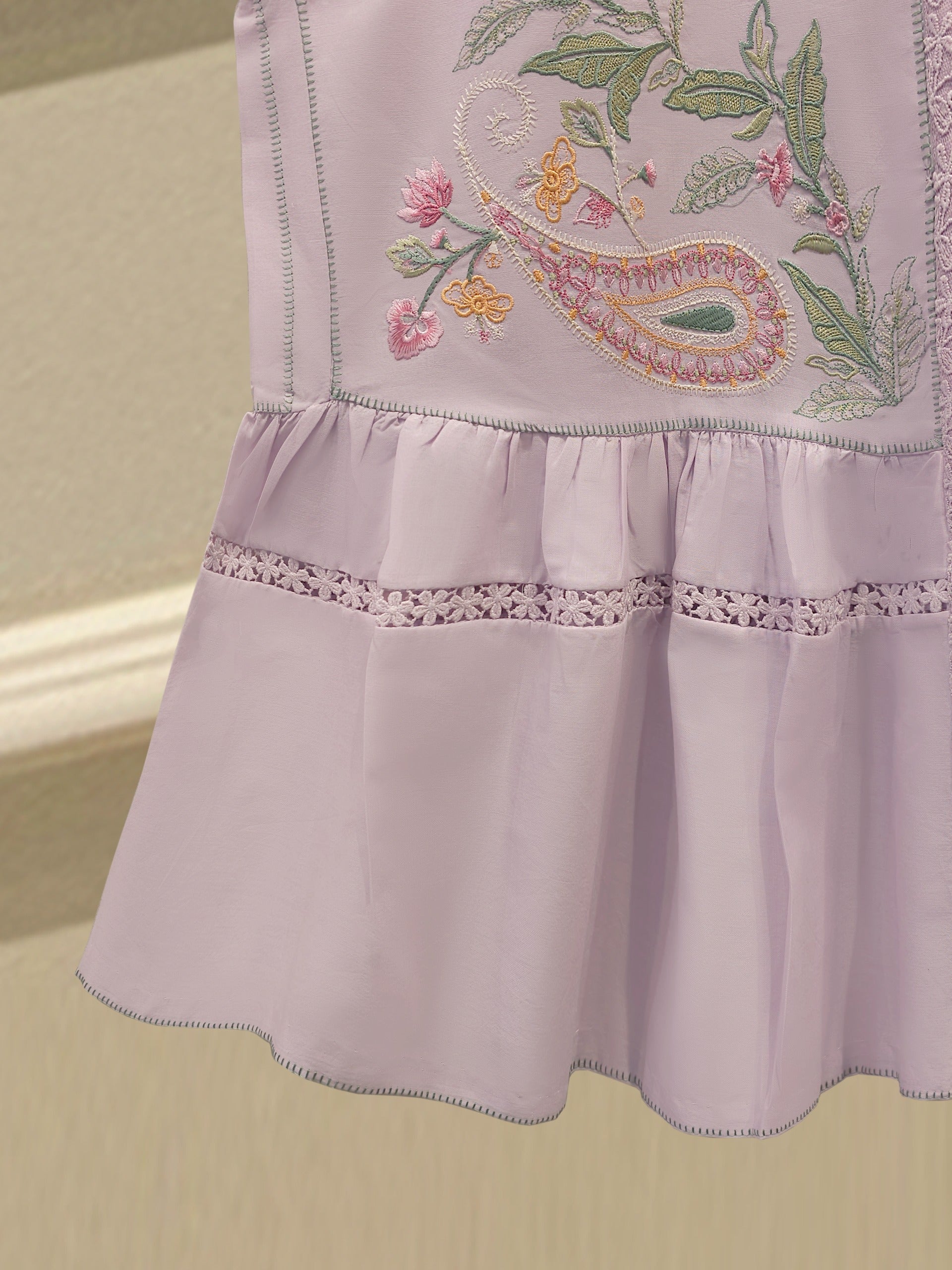 Embroidered Cambric Shirt WS00197
