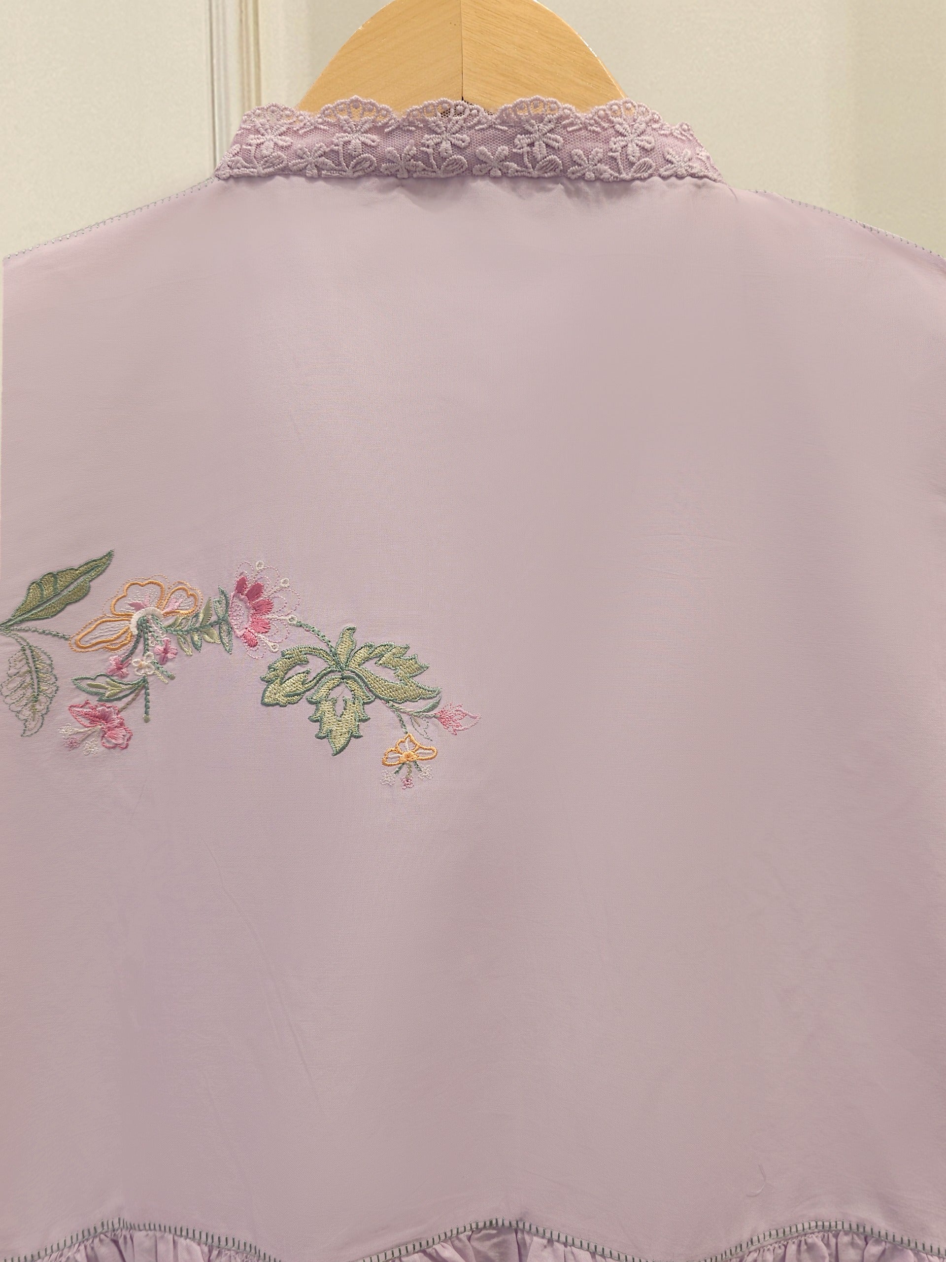 Embroidered Cambric Shirt WS00197
