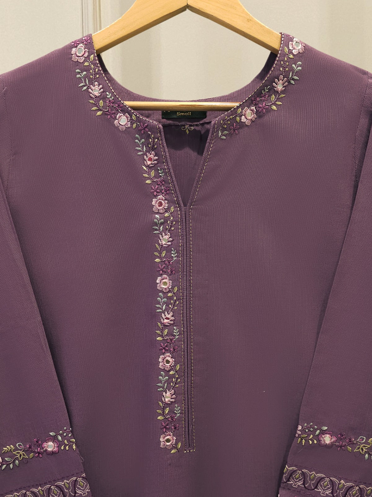 2 Piece - Embroidered Khaddar Suit S112930