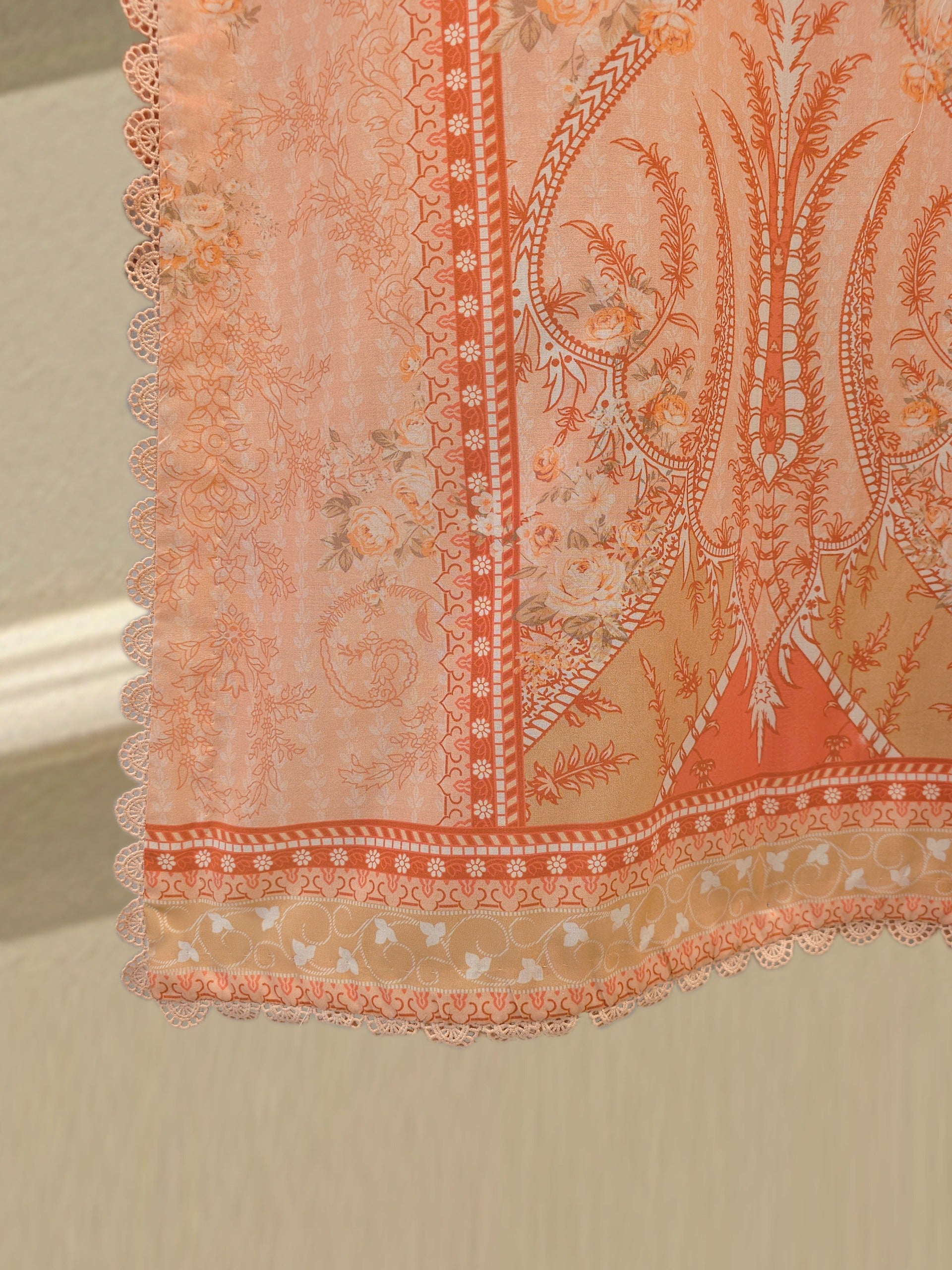 3 Piece - Digital Printed Cambric Suit S112984