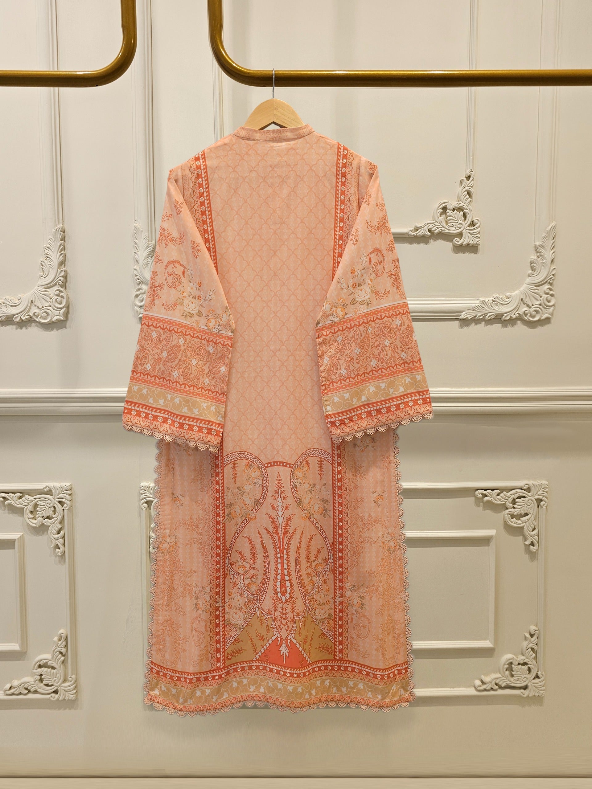 3 Piece - Digital Printed Cambric Suit S112984