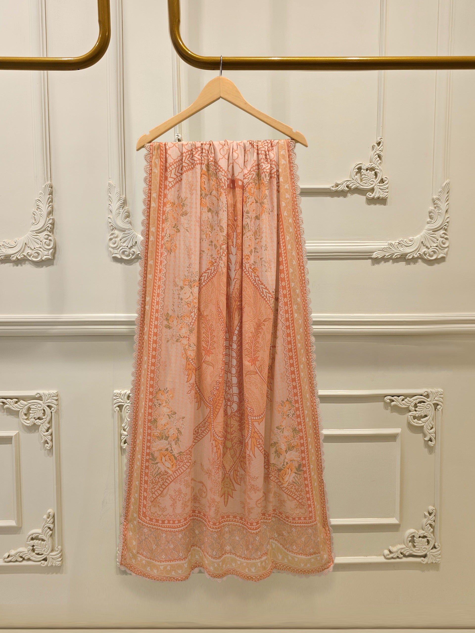 3 Piece - Digital Printed Cambric Suit S112984