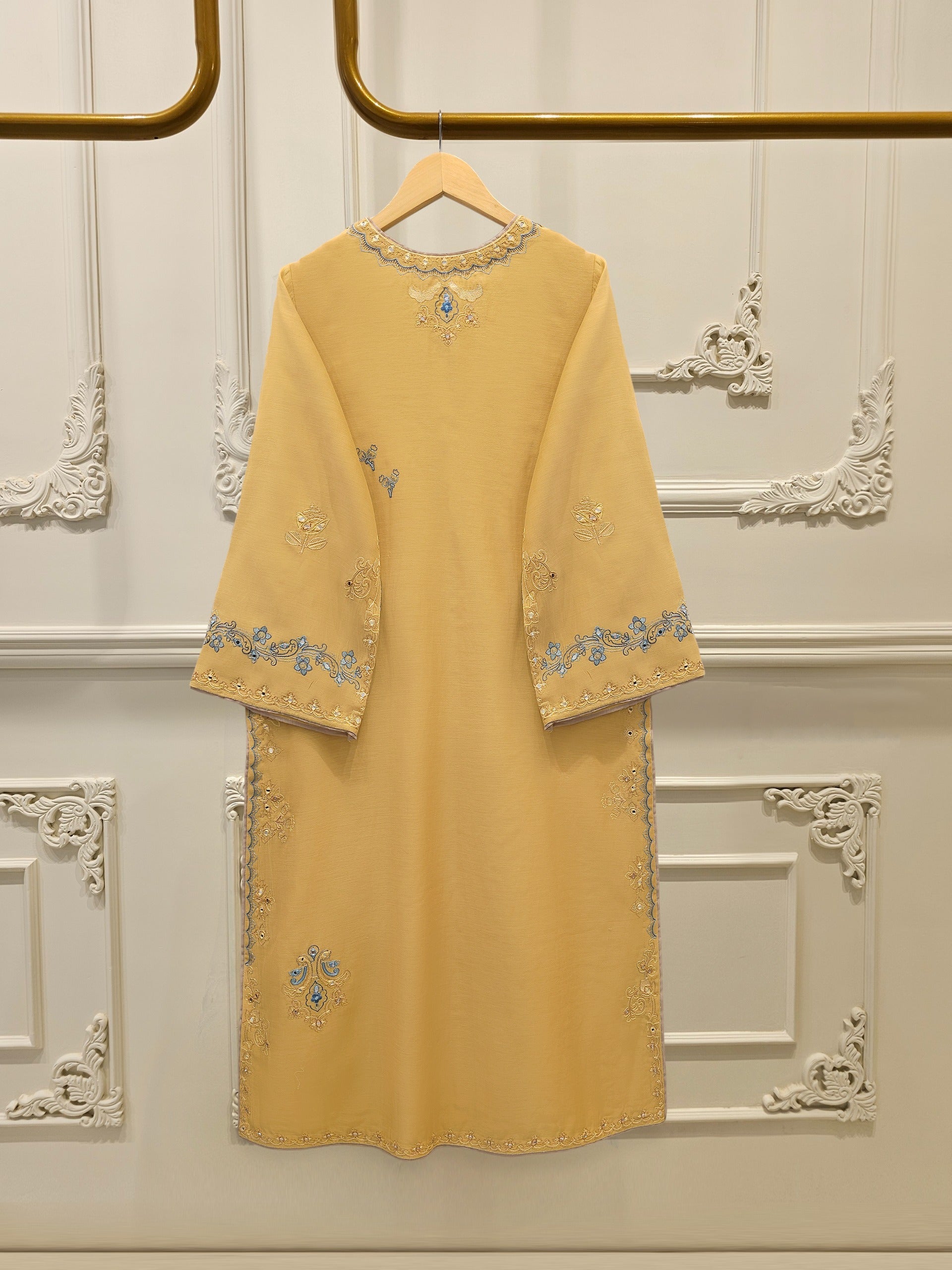 3 Piece - Embroidered Kora Cotton Suit S113233