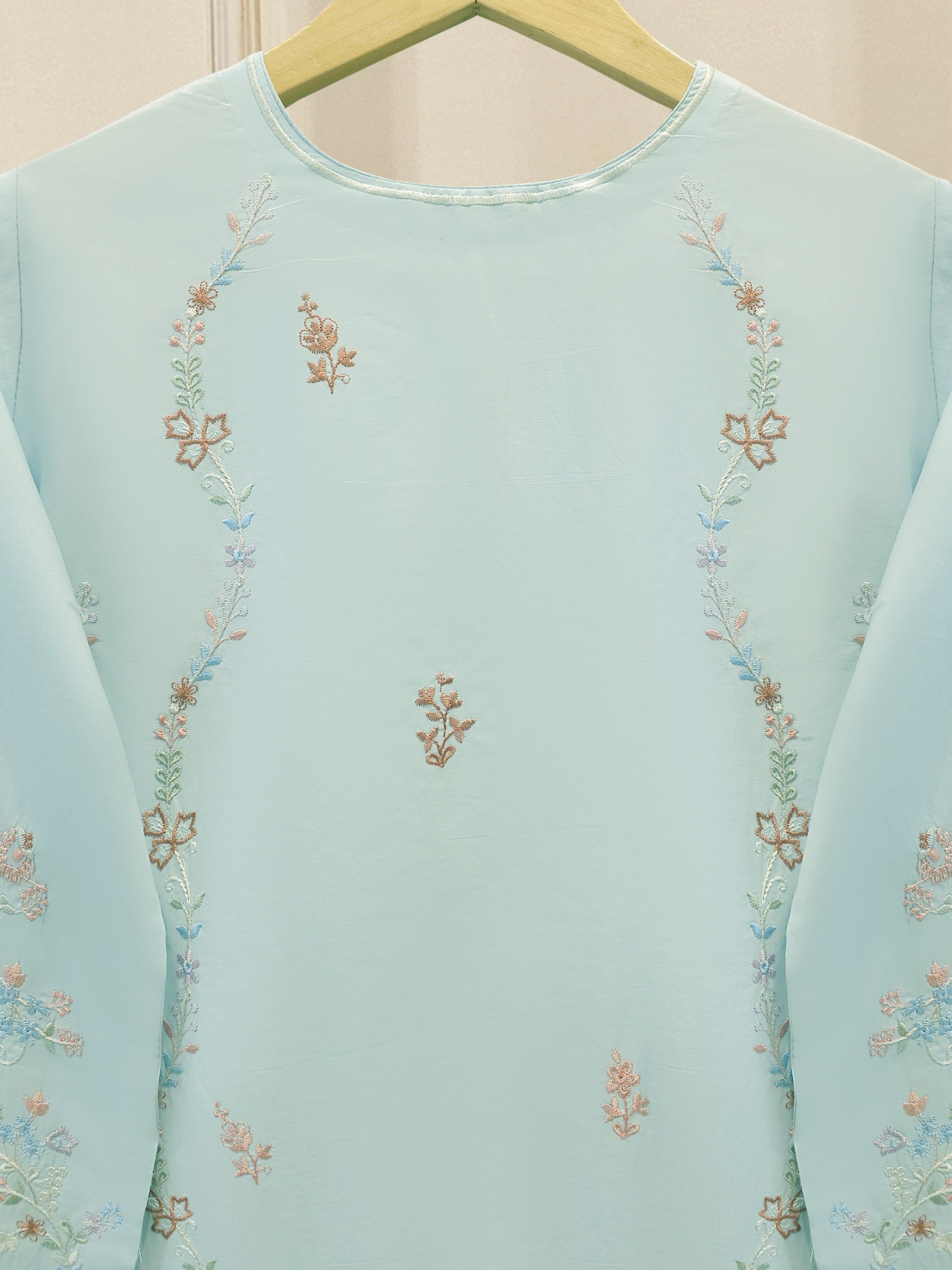 2 Piece - Embroidered Cambric Suit S114190