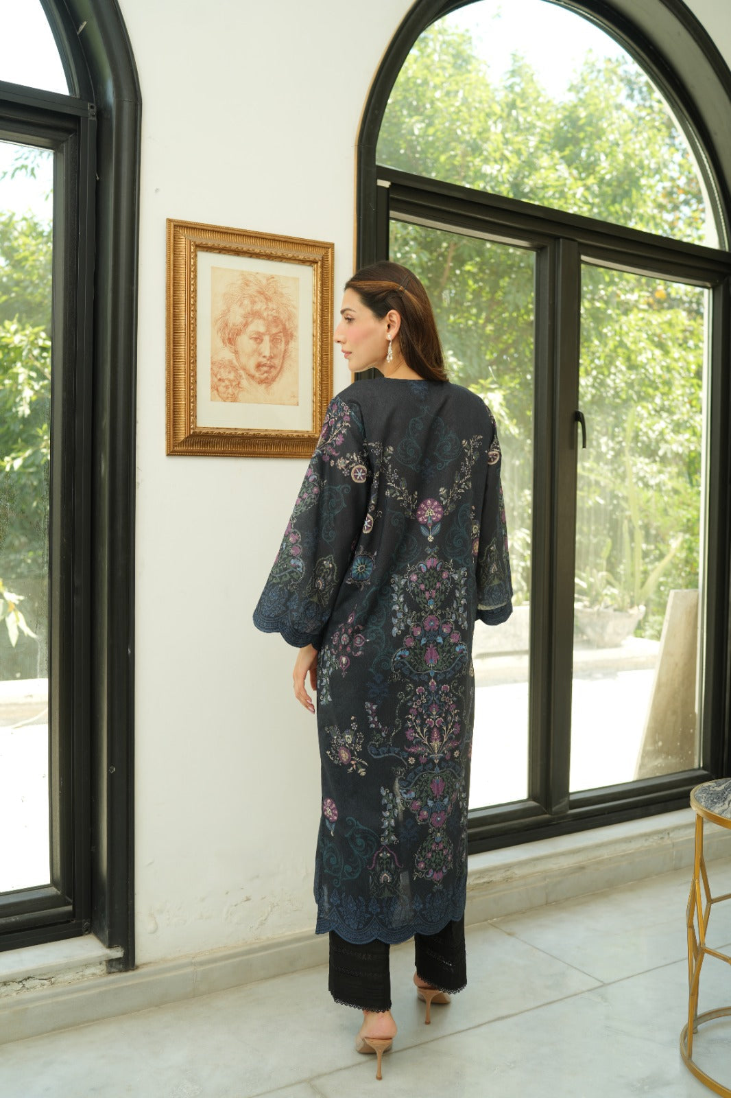 Suzani Forest Kaftan