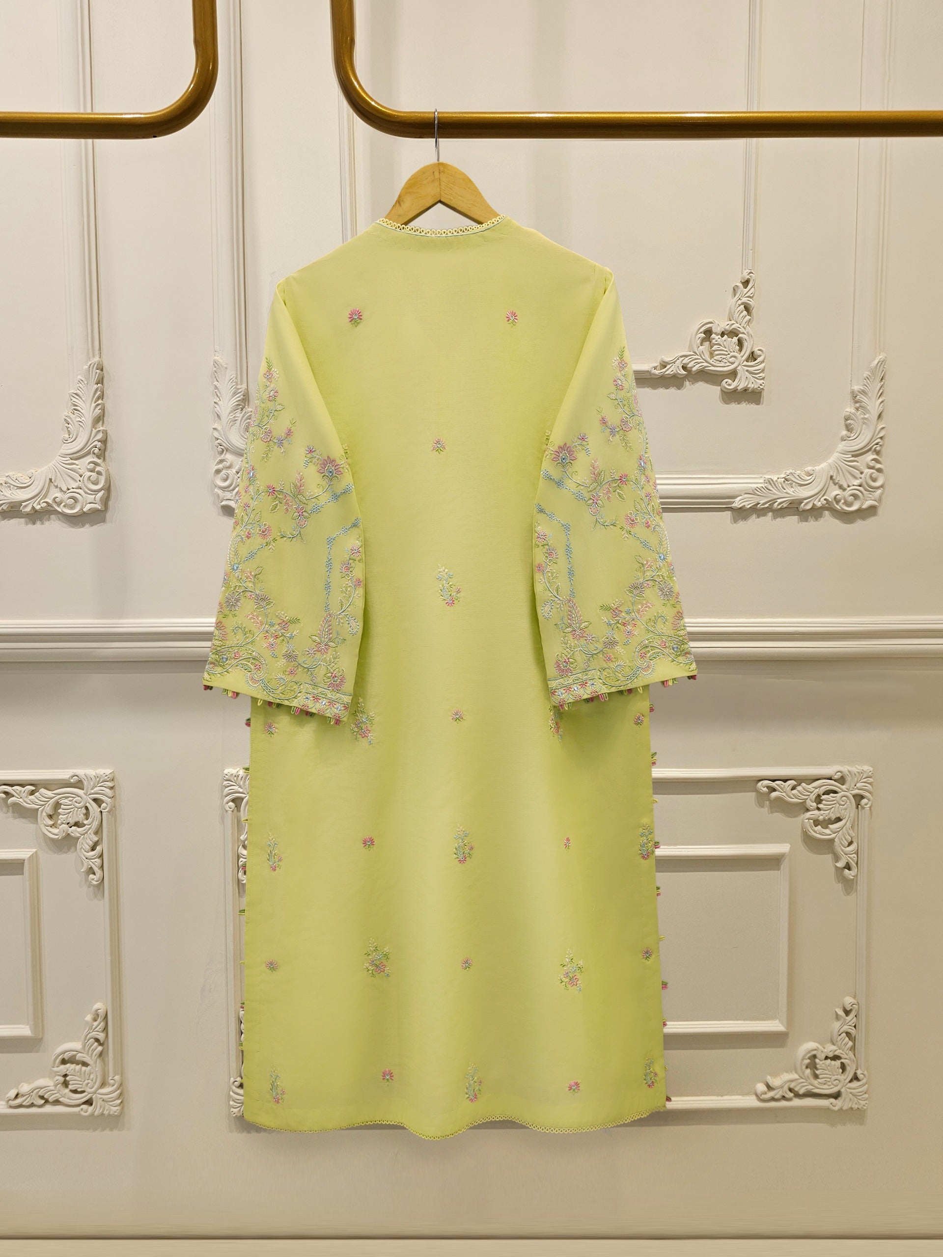 2 Piece - Embroidered Kora Cotton Suit S114280