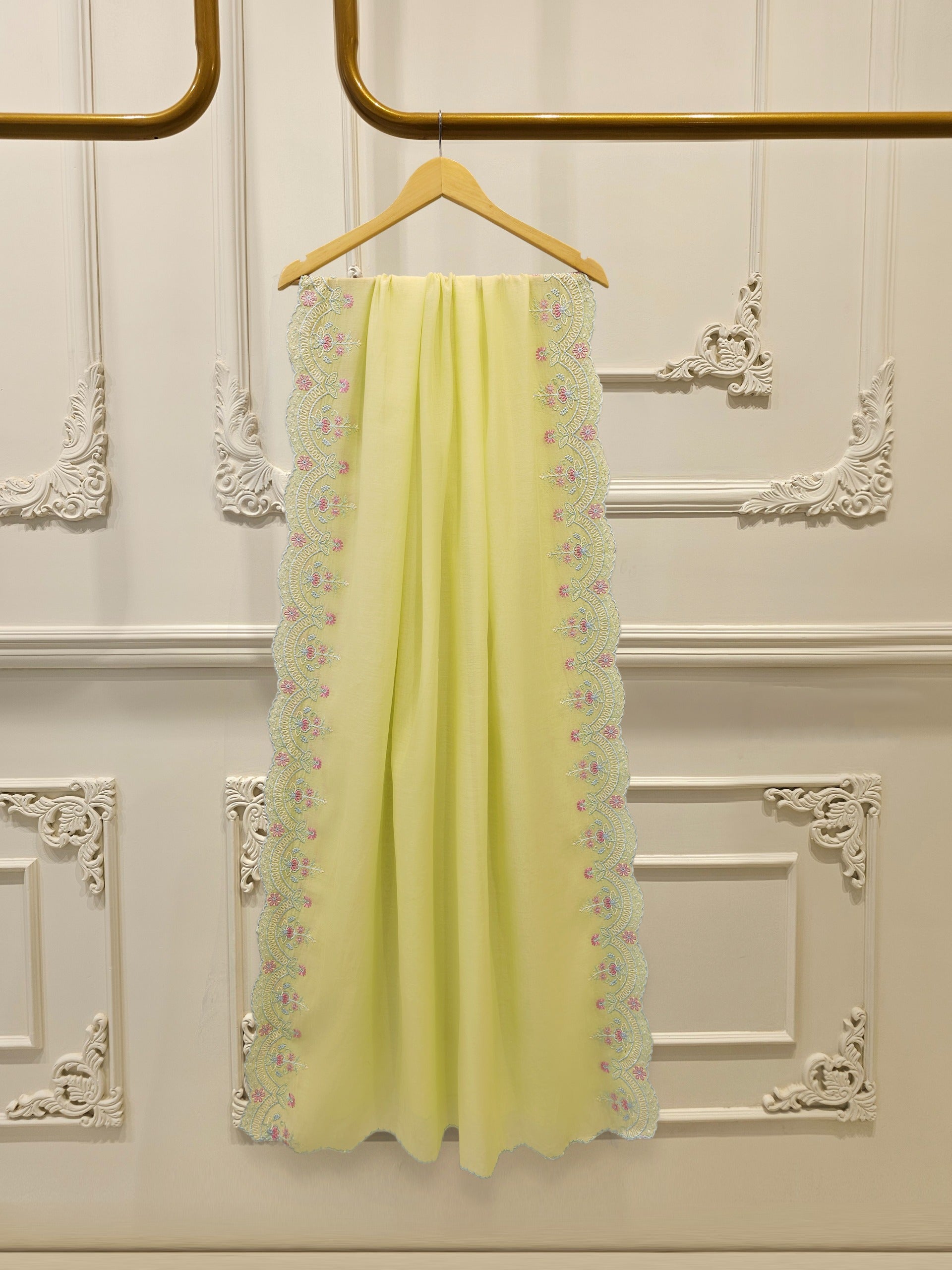 2 Piece - Embroidered Kora Cotton Suit S114280