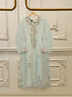 Pure Embroidered Sheesha Silk Shirt S114439