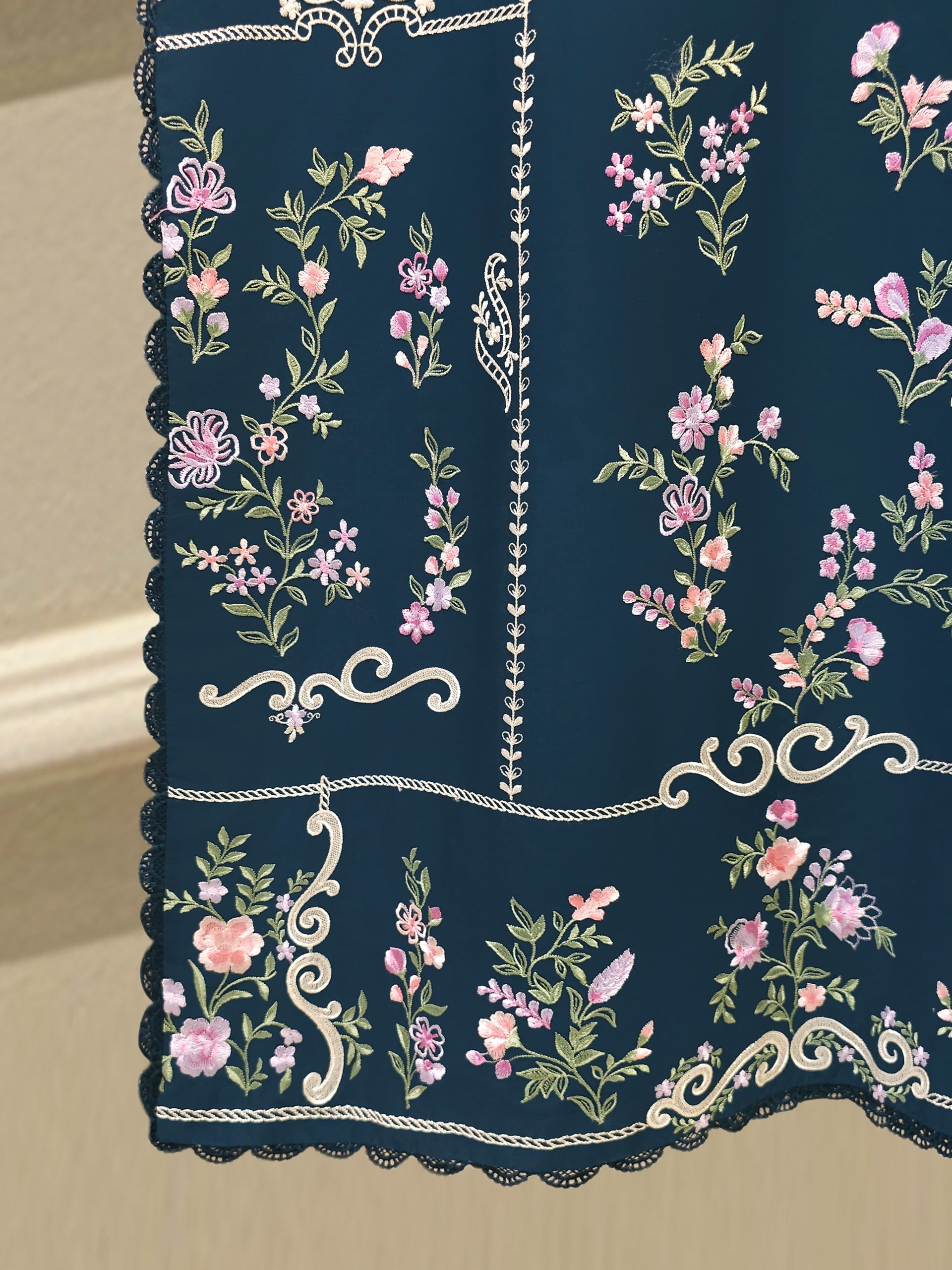 2 Piece - Embroidered Cambric Suit S114433