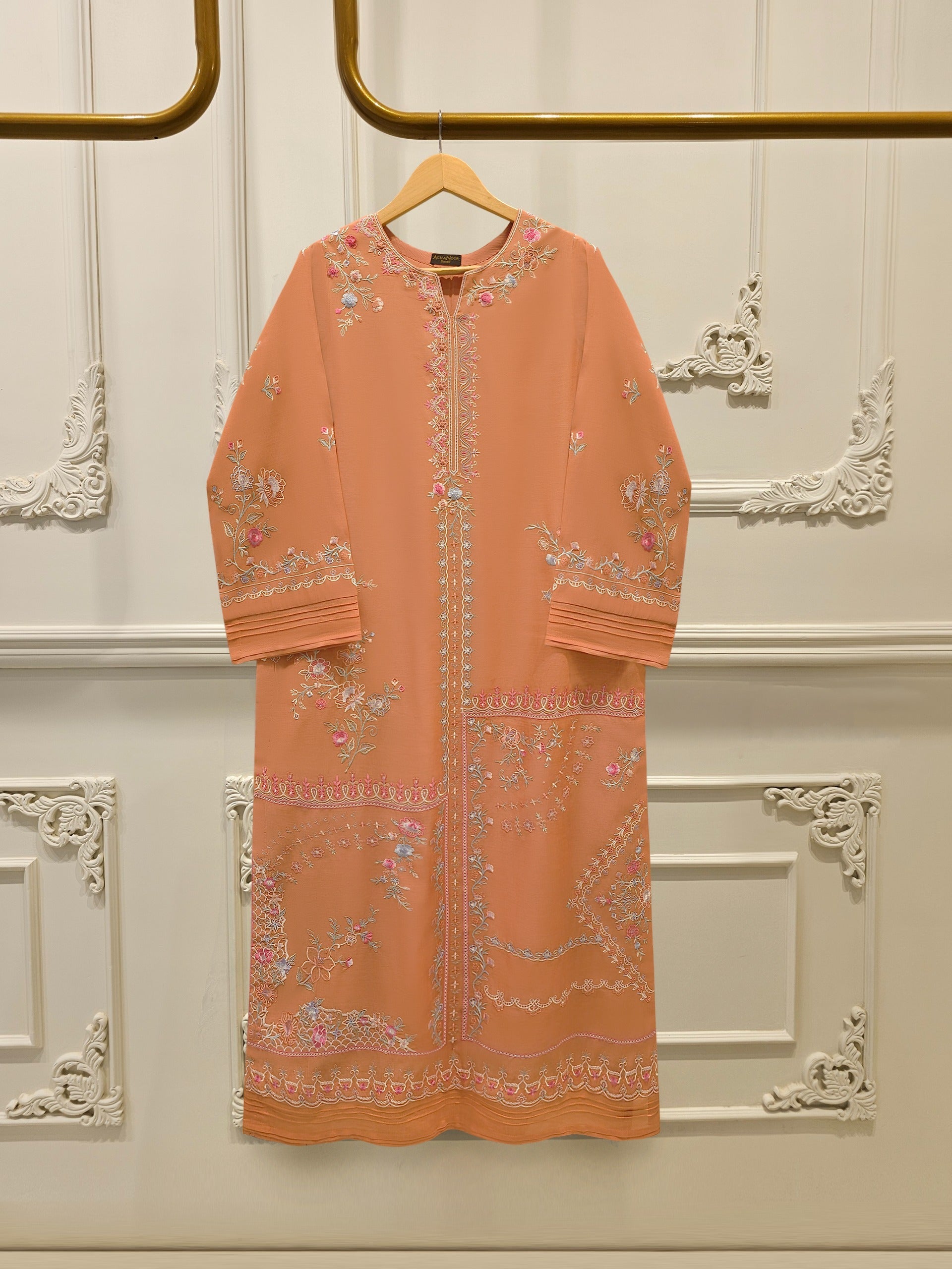 Embroidered Kora Cotton Shirt S114483