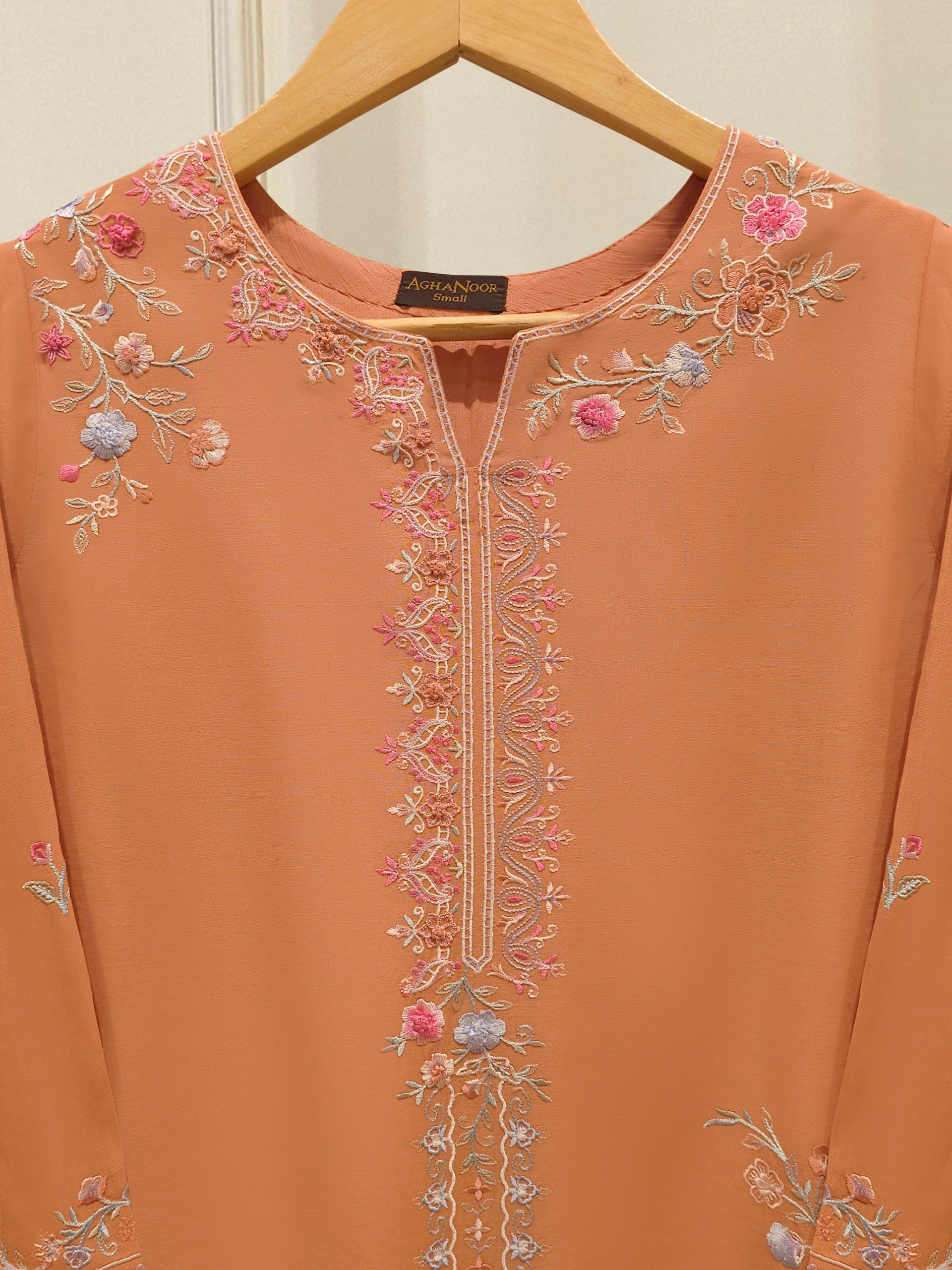 Embroidered Kora Cotton Shirt S114483