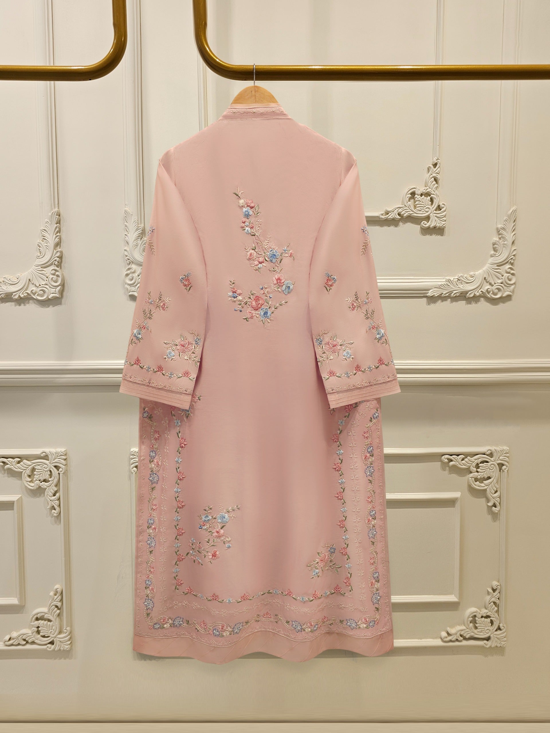 3 Piece - Pure Khaddi Silk Embroidered S114484