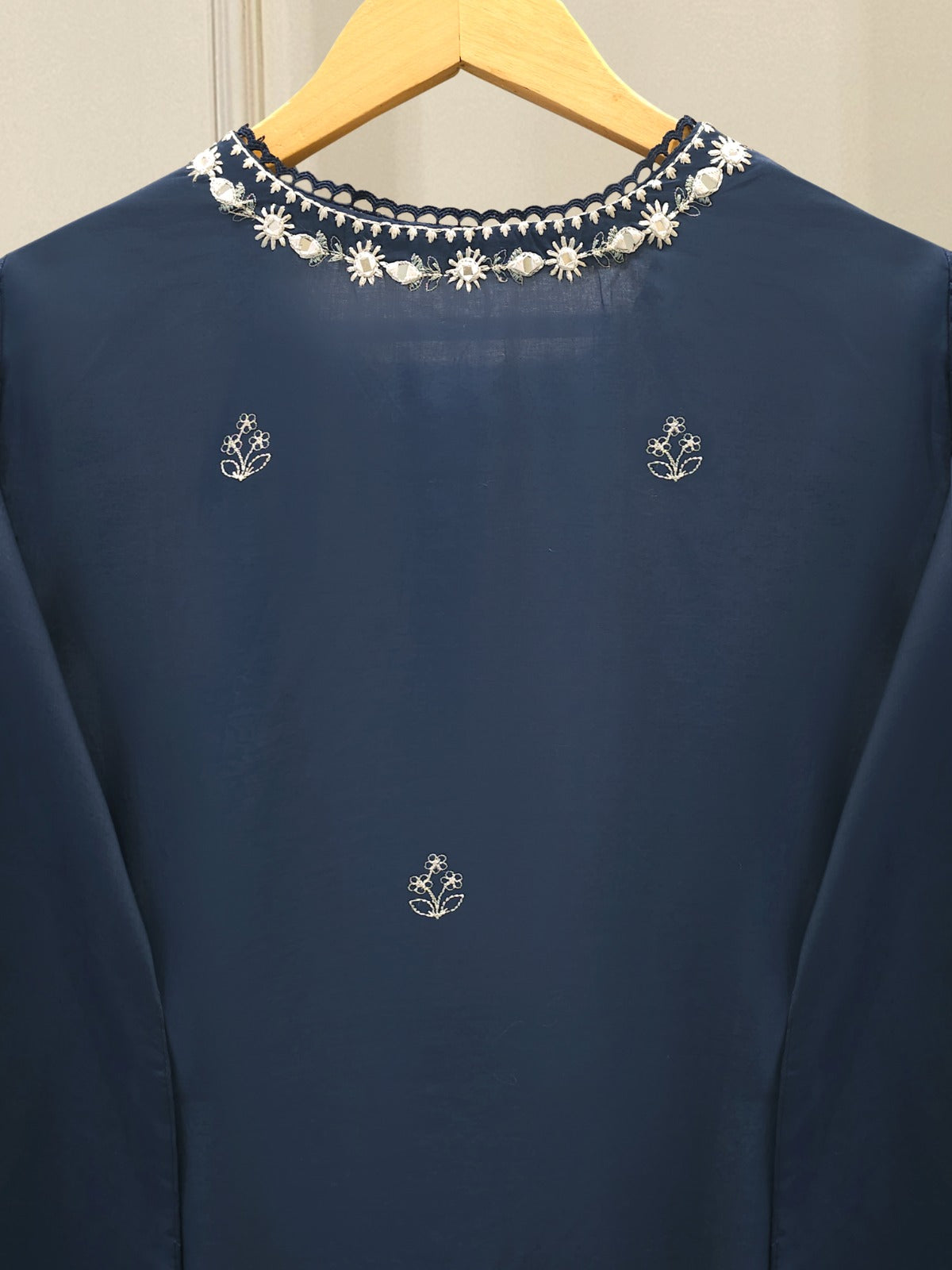 2 Piece - Embroidered Cambric Suit S114705
