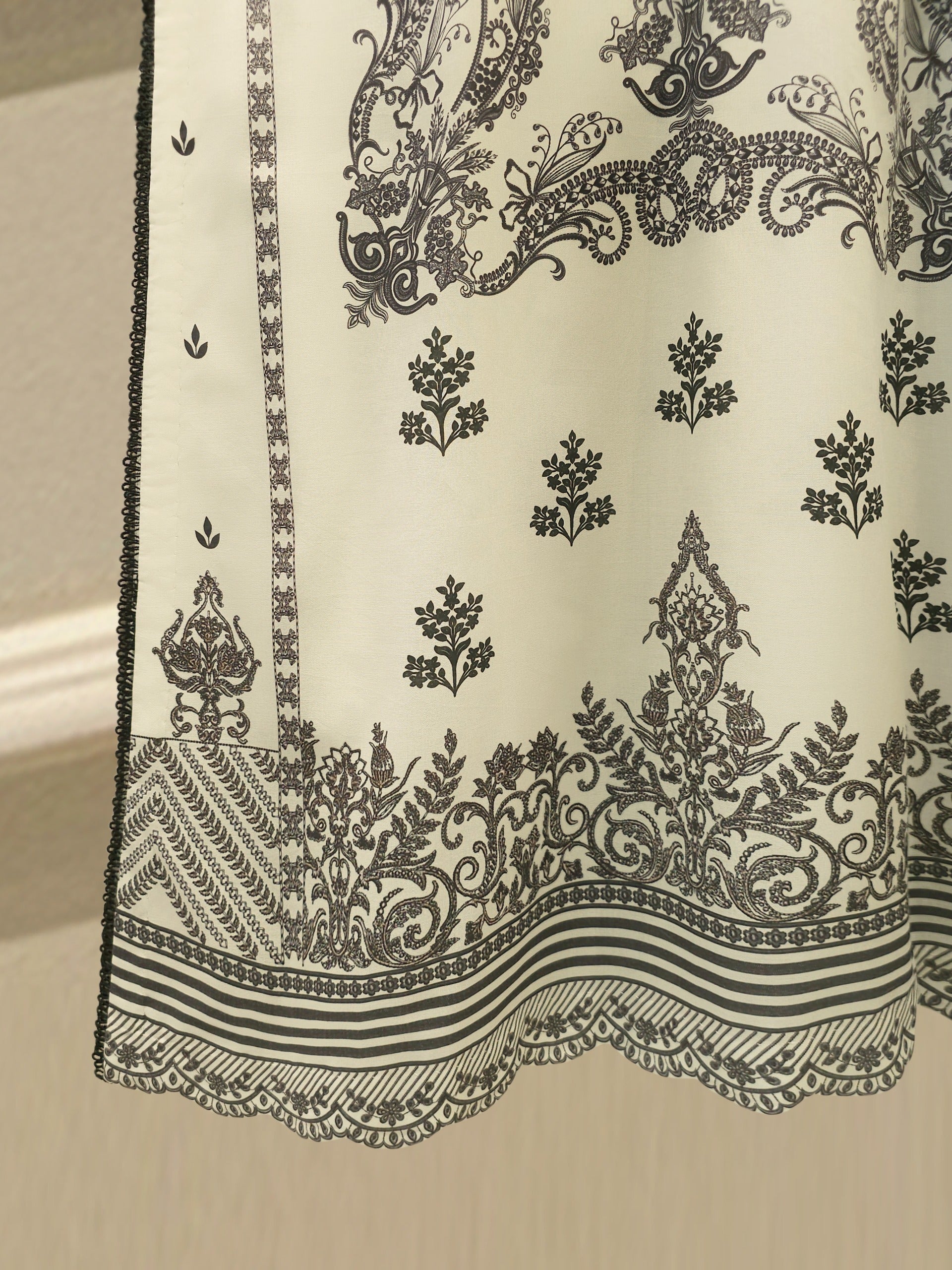 2-Piece Digital Printed Cambric Suit S114732