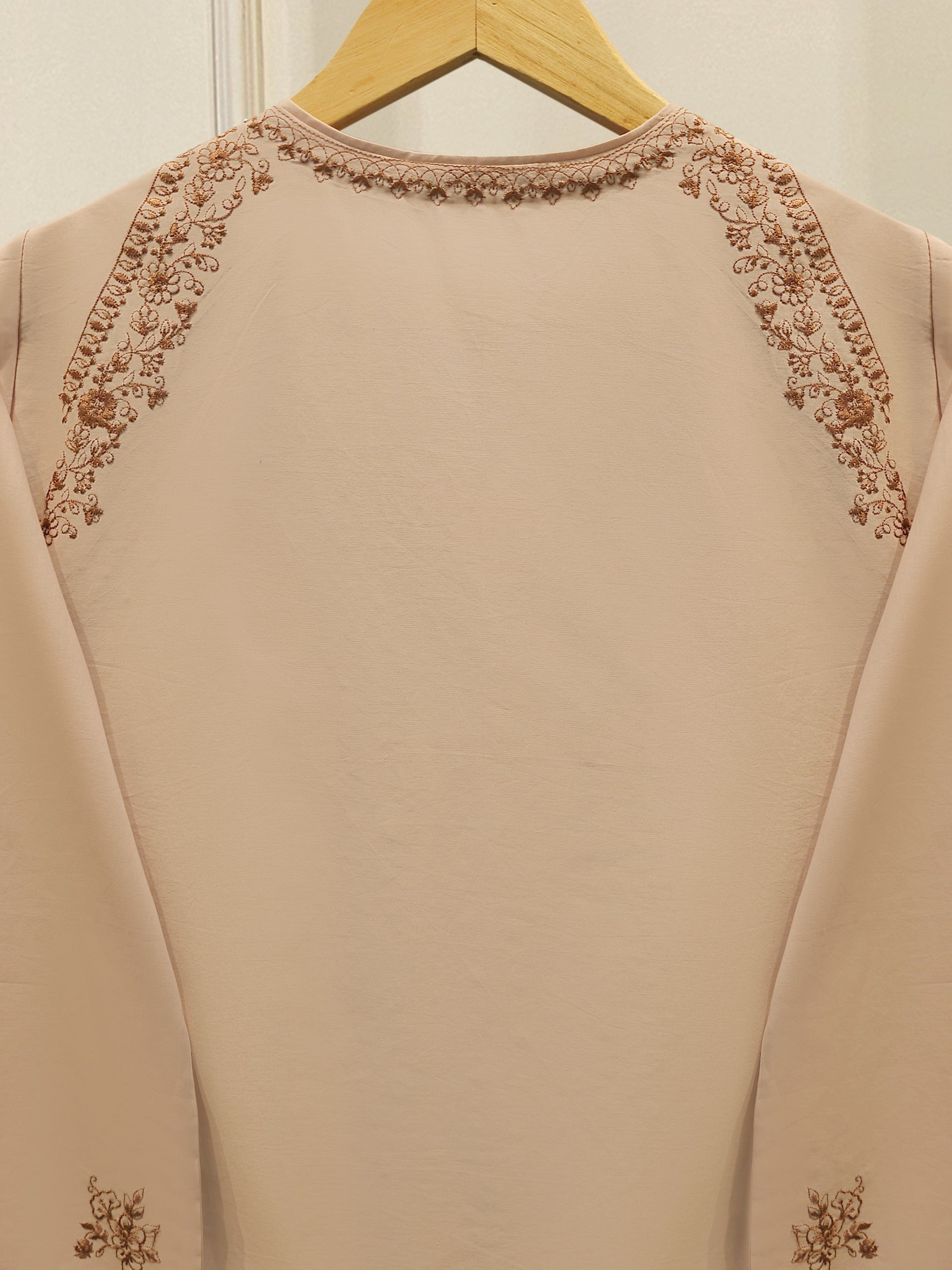 2 Piece - Embroidered Cambric Suit S114806