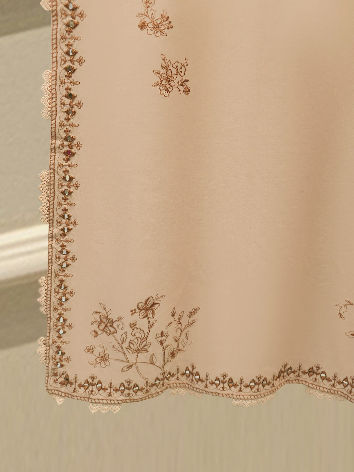 2 Piece - Embroidered Cambric Suit S114806