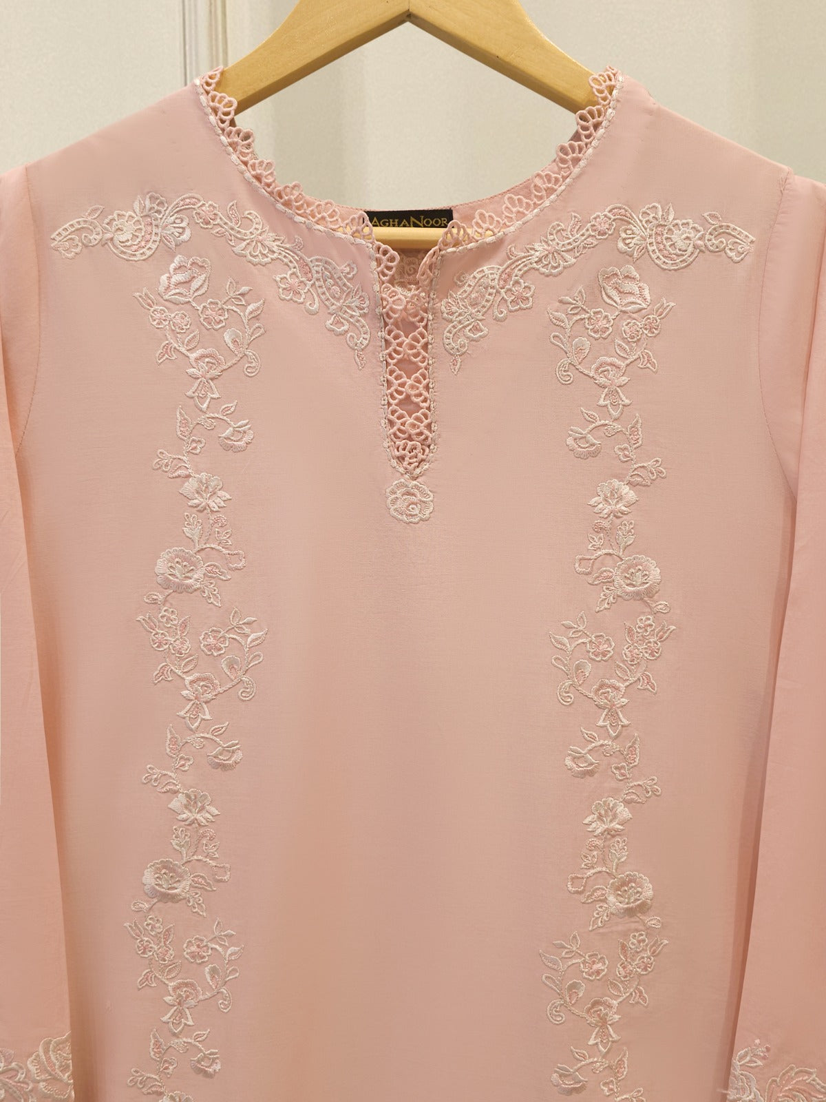 2 Piece - Embroidered Cambric Suit S115015