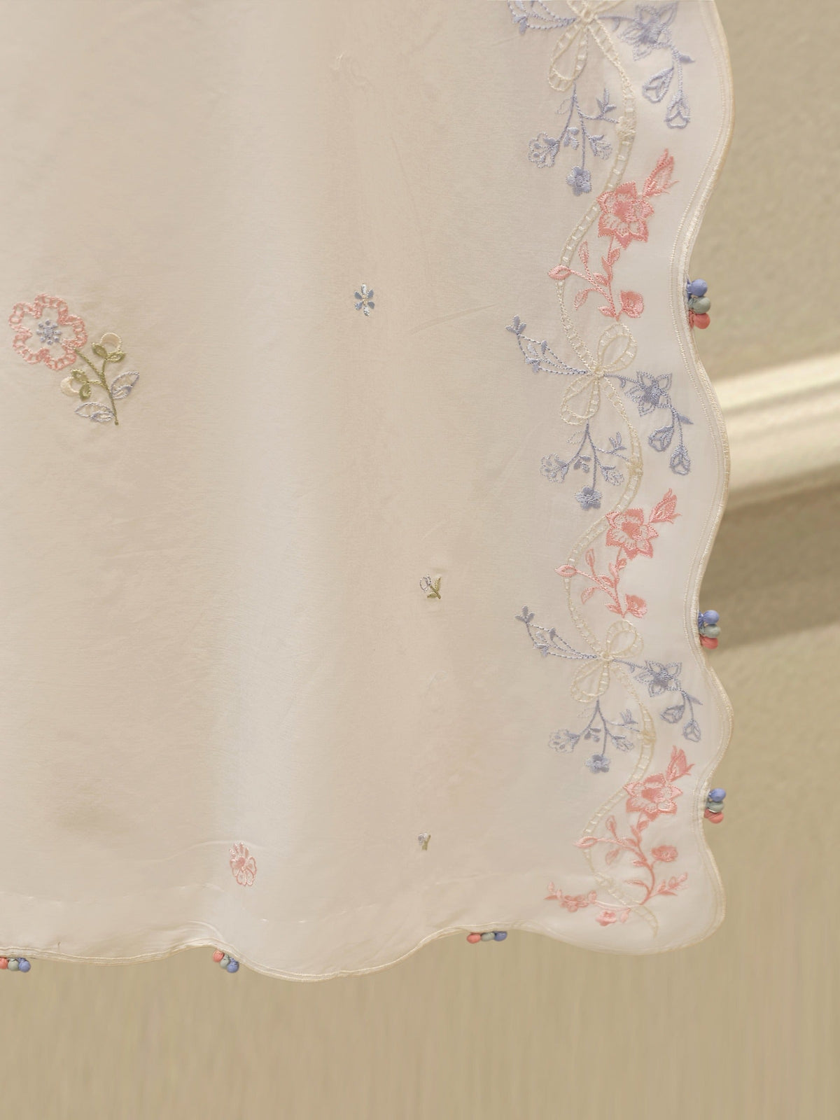 2 Piece - Embroidered Cambric Suit S115146