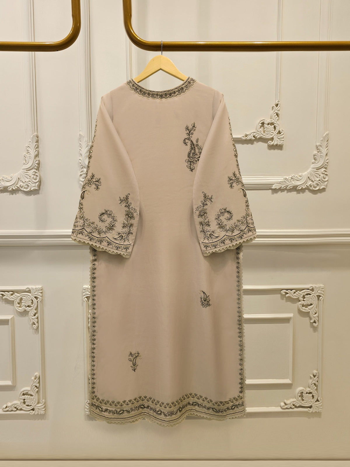 2 Piece - Embroidered Kora Cotton Suit S115170