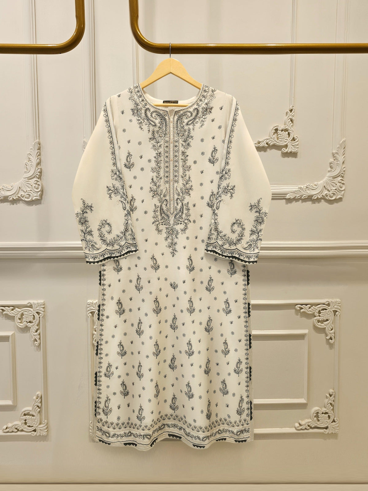 2 Piece - Embroidered Kora Cotton Suit S115175
