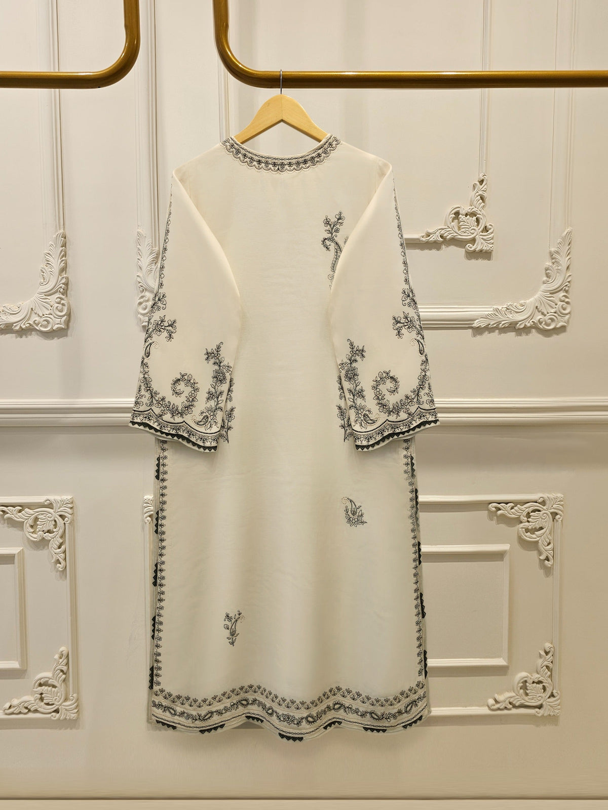 2 Piece - Embroidered Kora Cotton Suit S115175