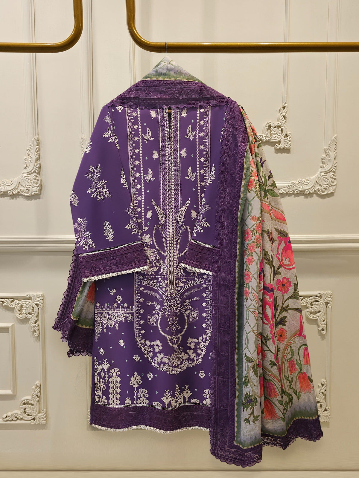 2 Piece - Digital Printed Lawn Suit S115418