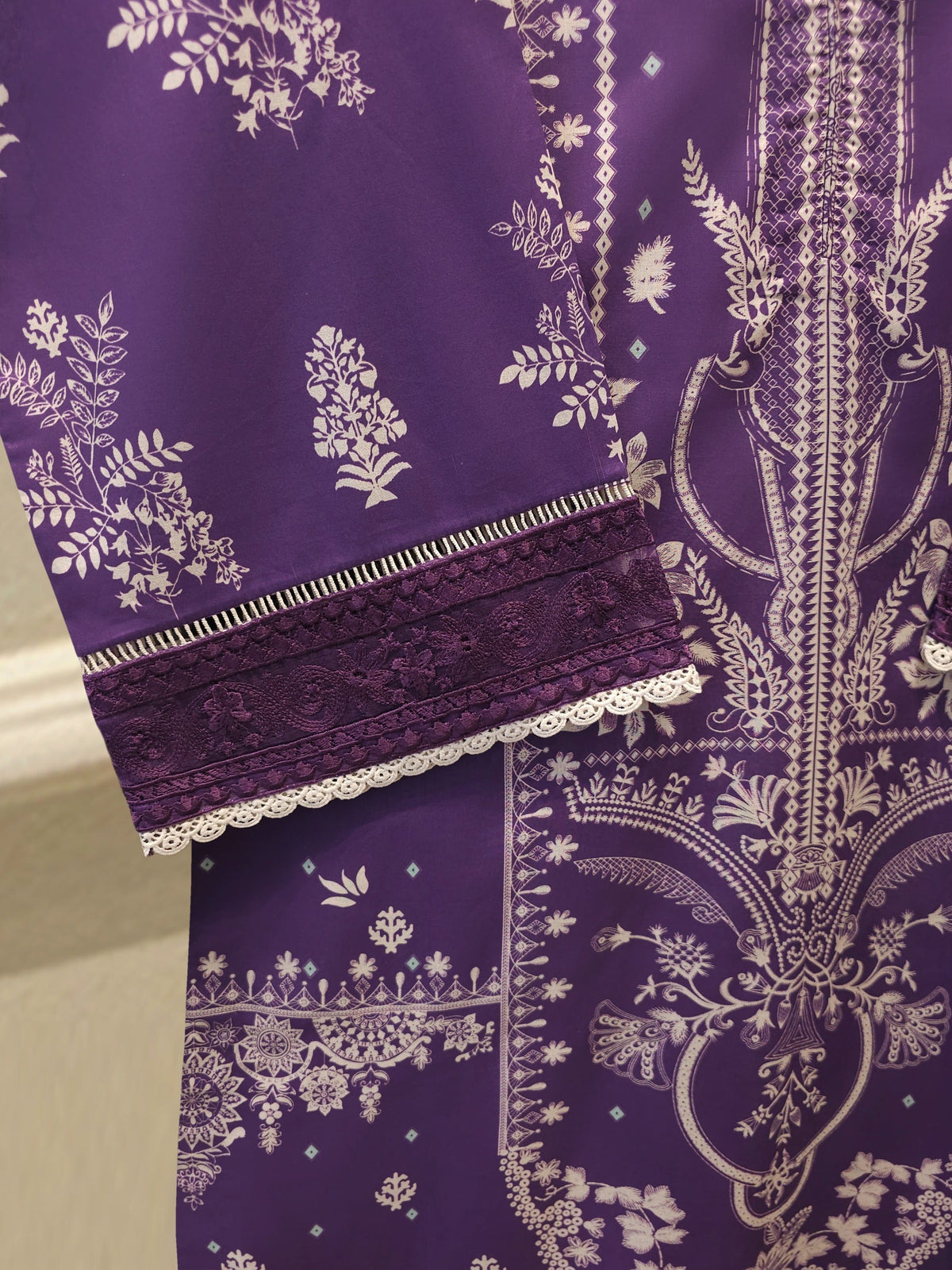 2 Piece - Digital Printed Lawn Suit S115418