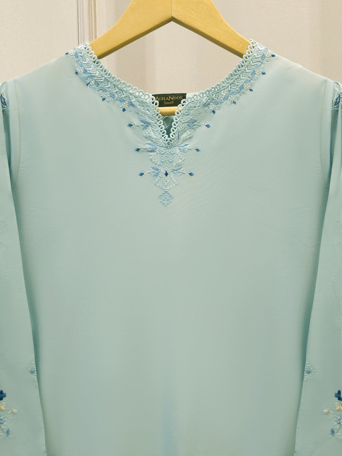 2 Piece - Embroidered Cambric Suit S115419