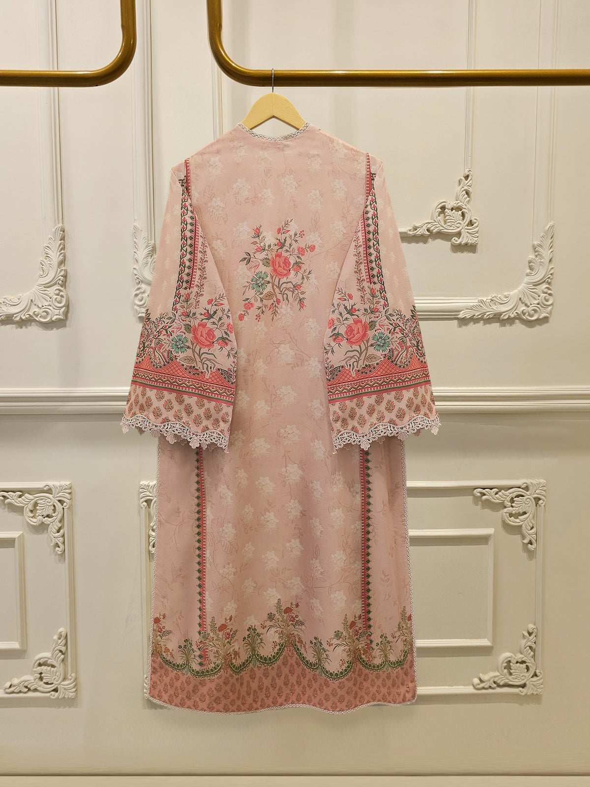 2 Piece - Digital printed Cambric Suit S115561