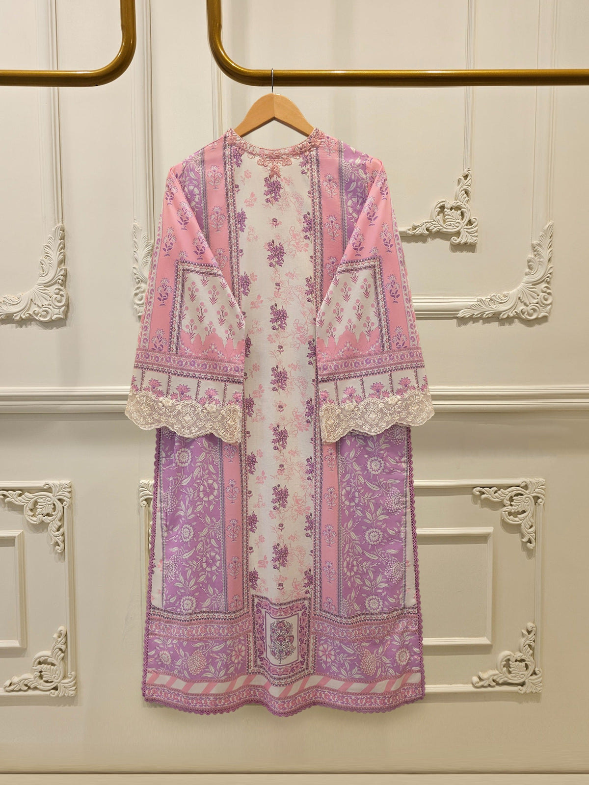 2 Piece - Digital printed Cambric Suit S115572