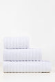 White Combed Plain Towel 26